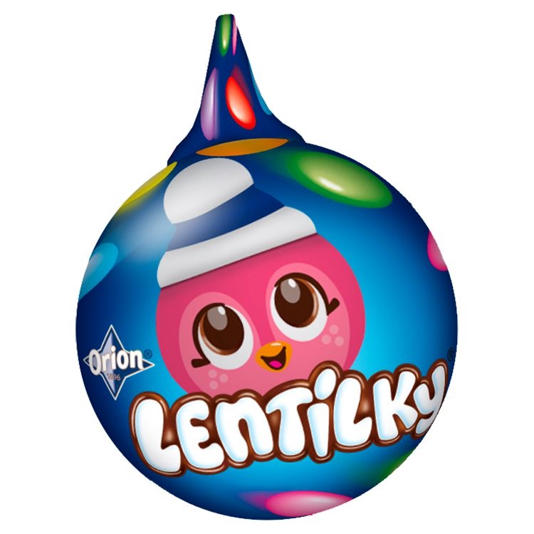Orion Lentilky Vánoční ozdobičky různé barvy 18,5g-0