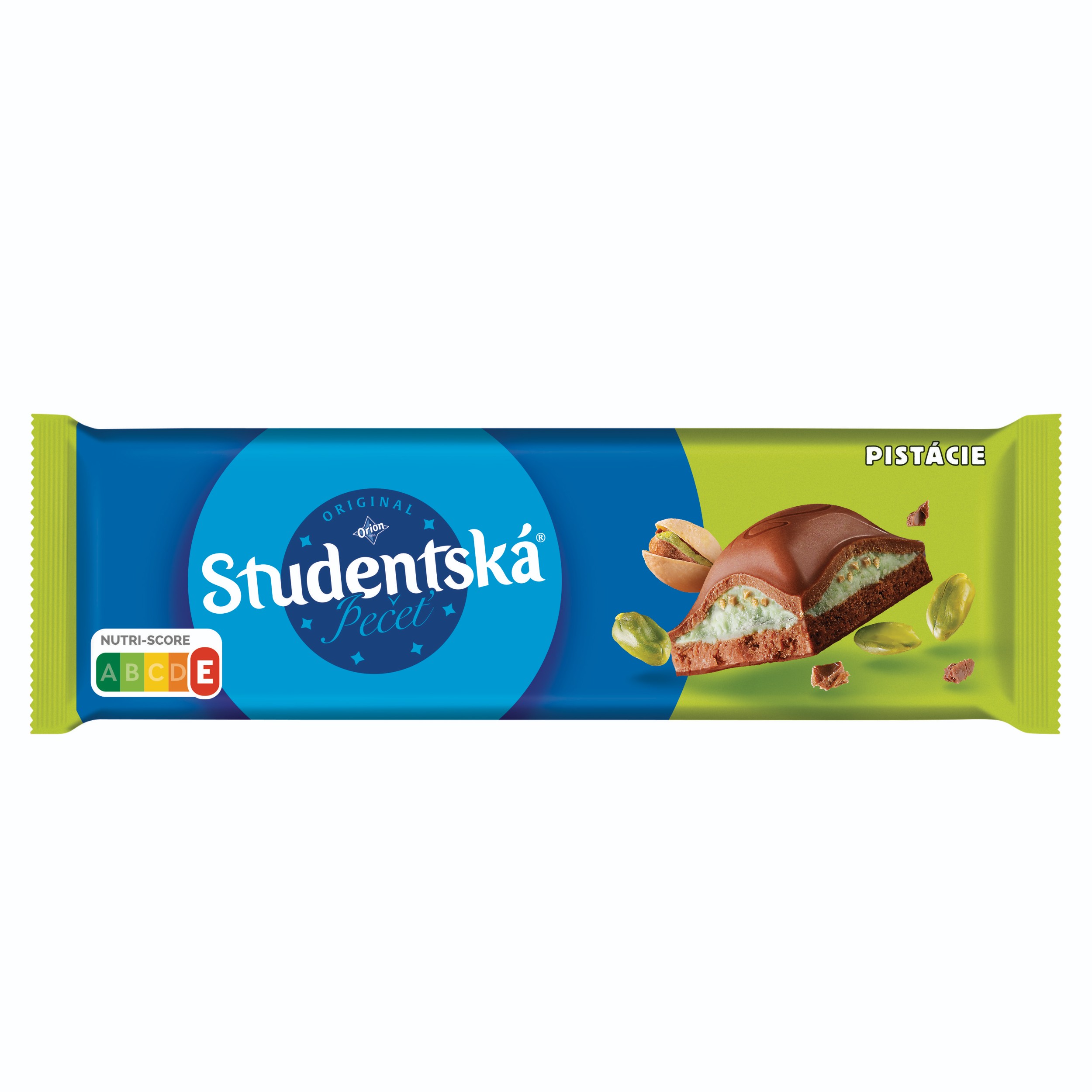 Trvanlivé potraviny - Orion Studentská pečeť mléčná Pistácie 225g