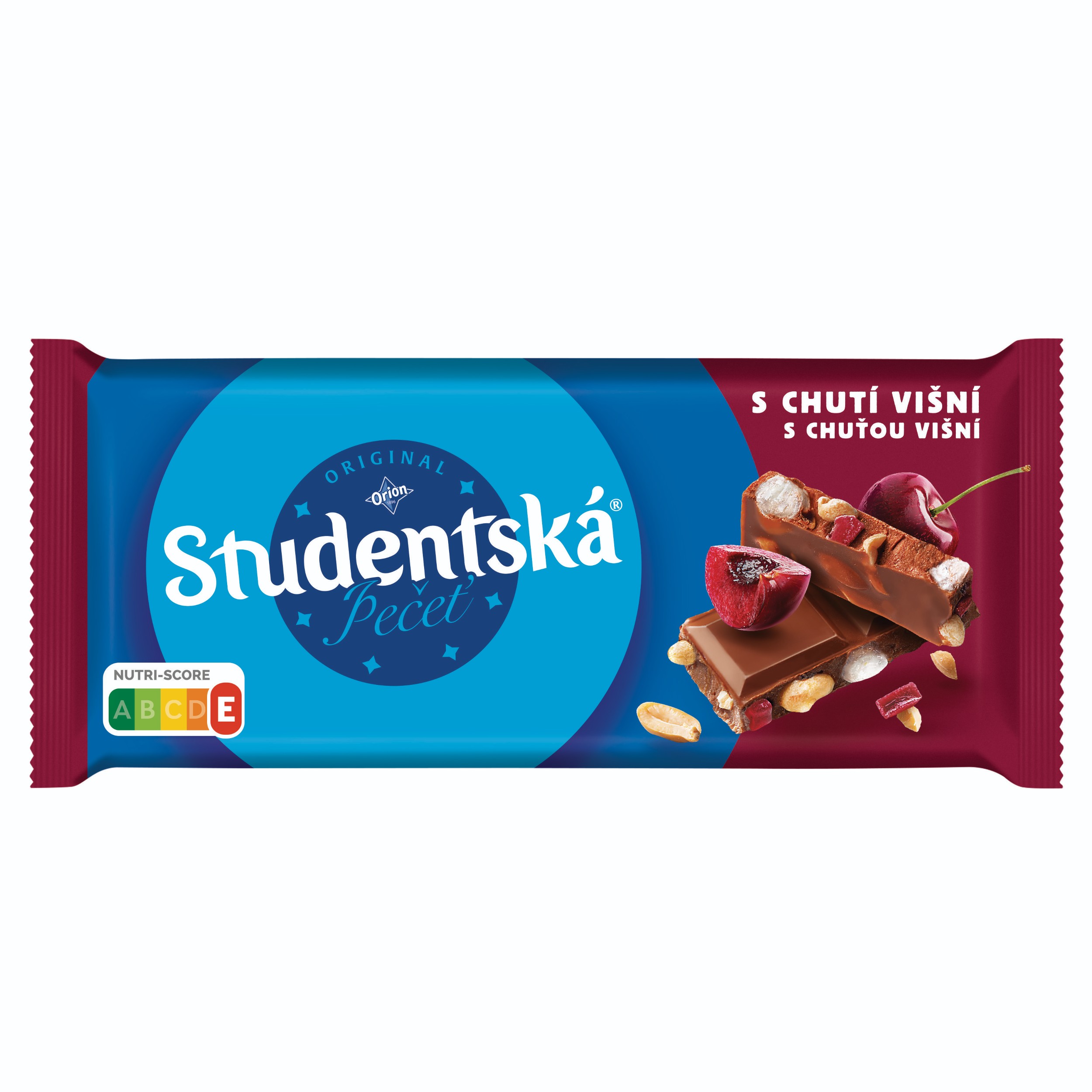 Trvanlivé potraviny - Orion Studentská pečeť mléčná s chutí višní 170g