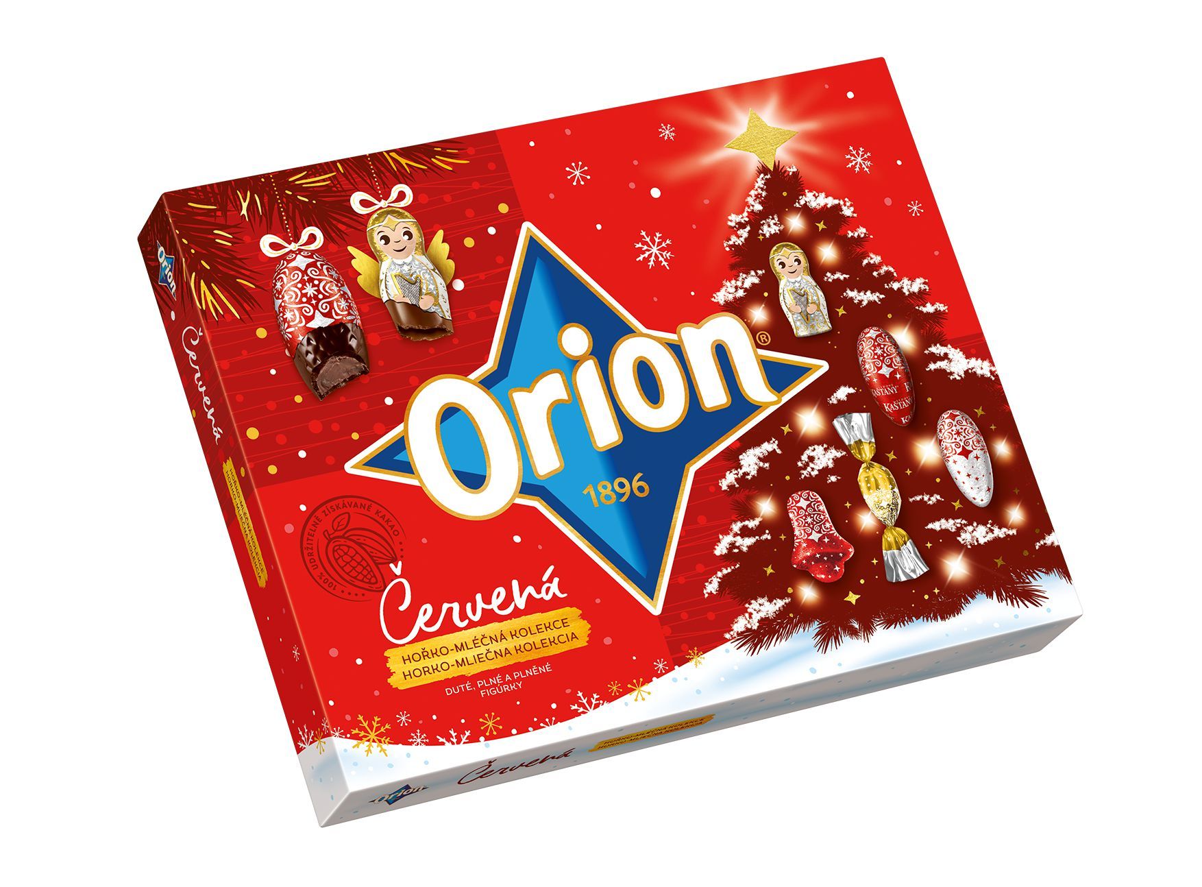 Trvanlivé potraviny - Orion Vánoční kolekce Červená 351g