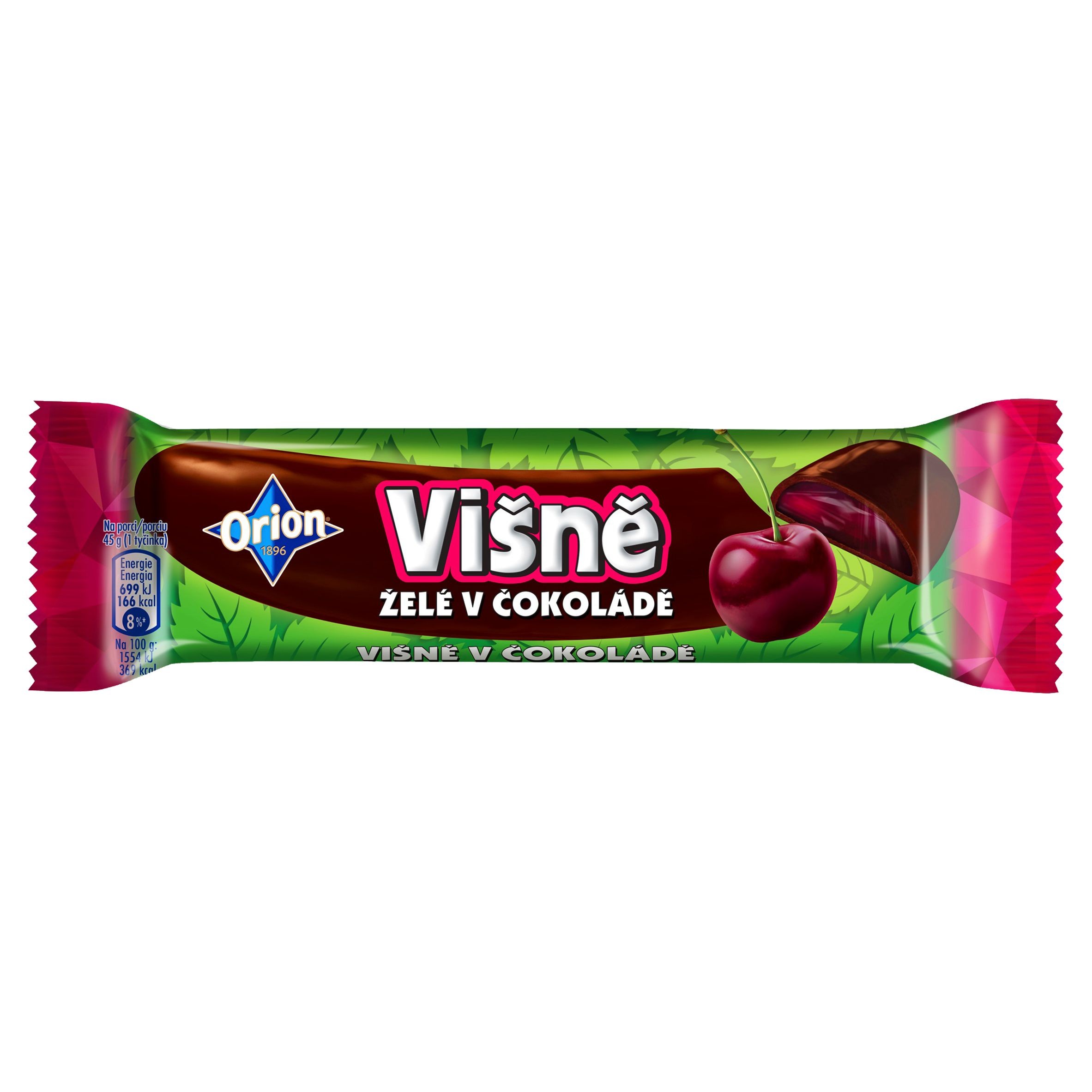 Trvanlivé potraviny - Orion Višně v čokoládě 45 g