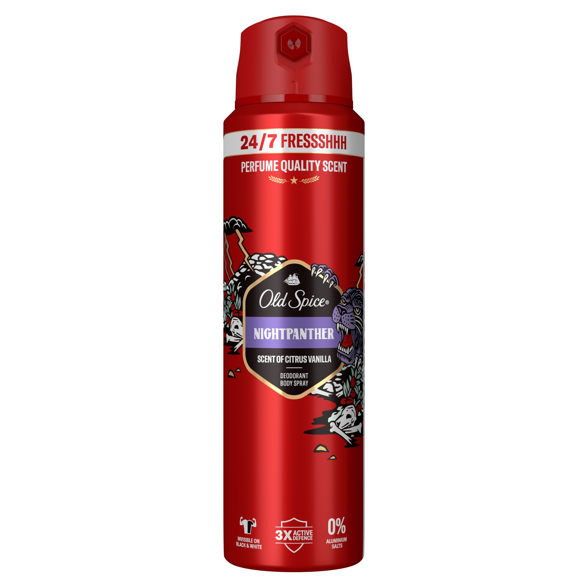 Drogerie a kosmetika - OS Deodorant Spreji Night Panther 200ml