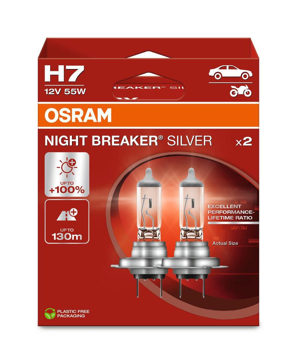 Auto-moto - Osram NB Silver NG H7 12V 64210NBS-Duobox