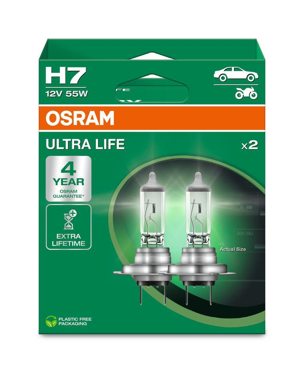 Auto-moto - Osram Ultra Life H7 12V 64210ULT-Duobox