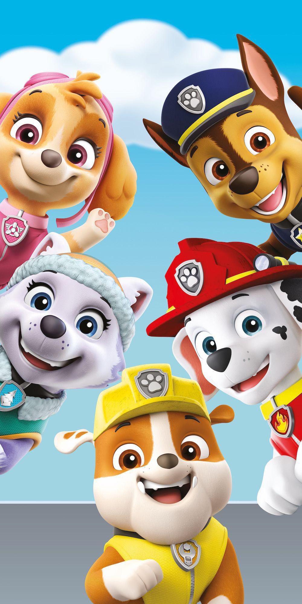 Domácnost a Zahrada - Osuška dětská Paw Patrol 70x140cm, JL25