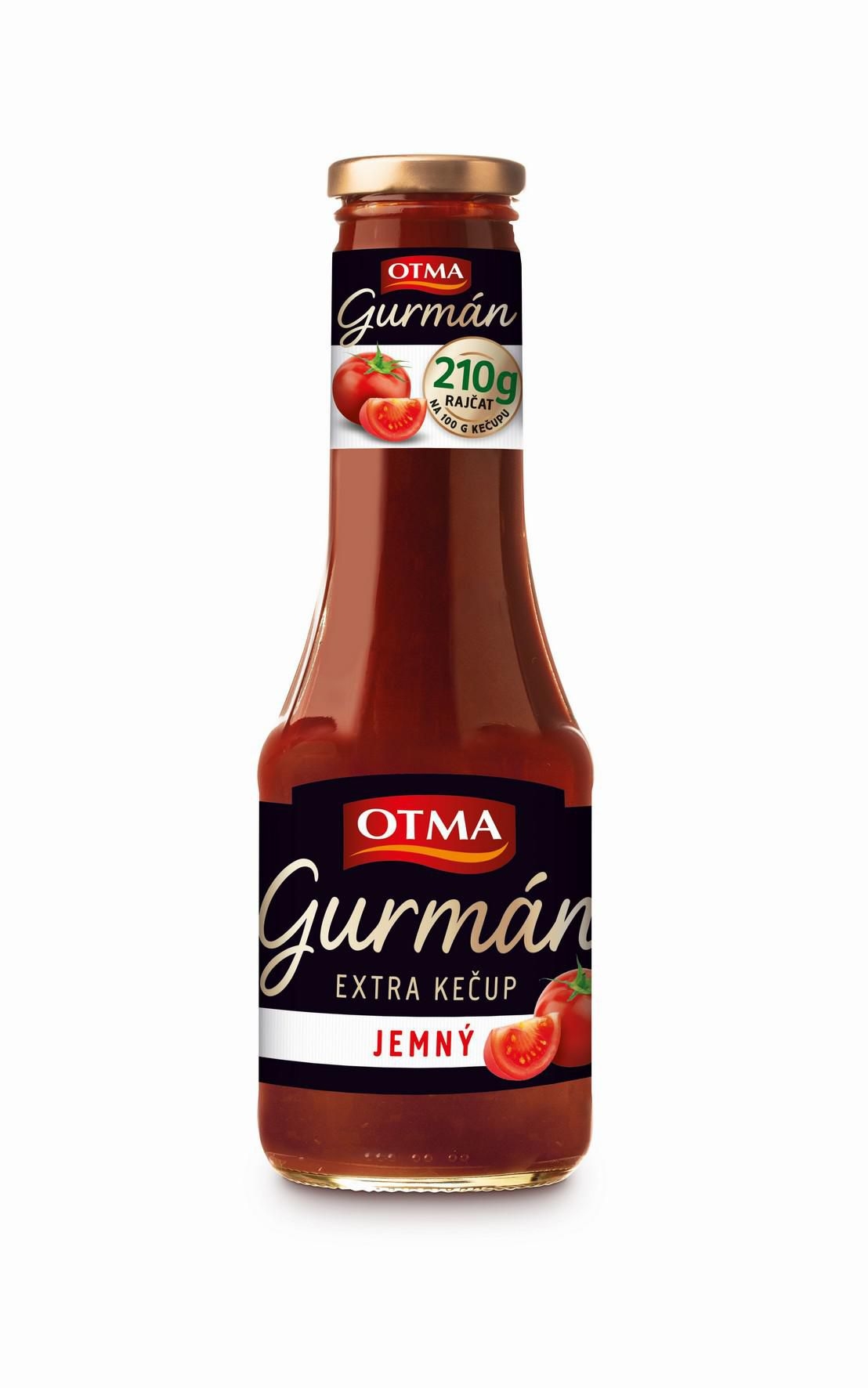 Trvanlivé potraviny - Otma Gurmán kečup jemný 860g