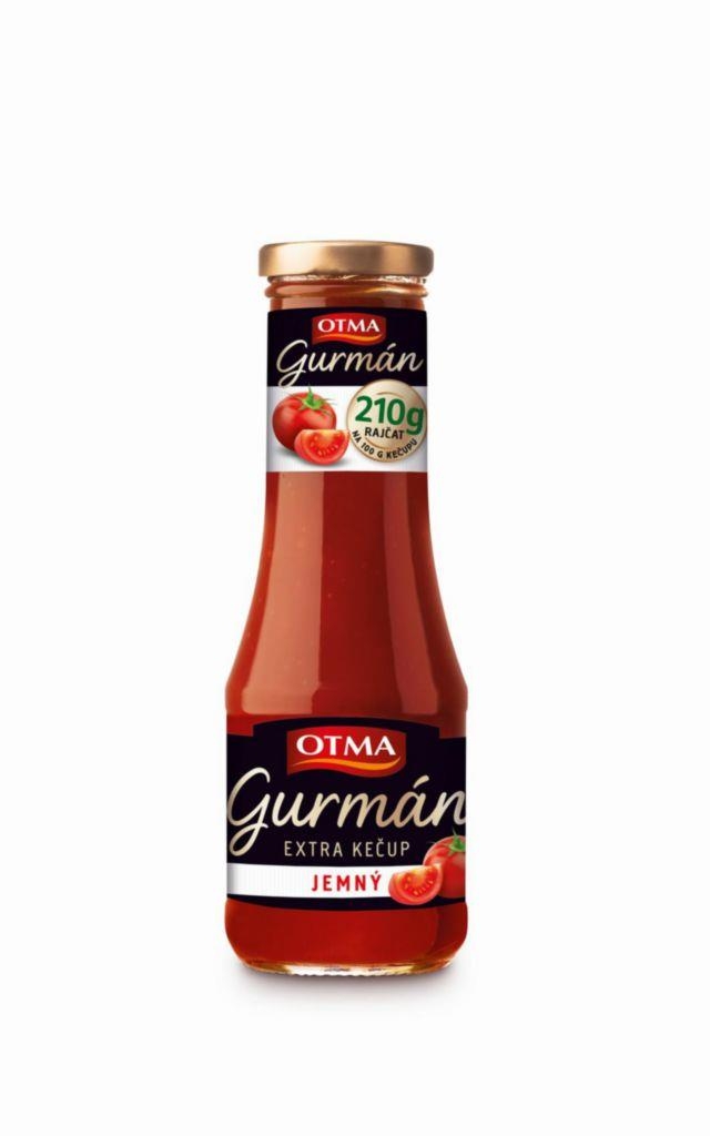 Trvanlivé potraviny - Otma Kečup Gurmán Jemný 300g