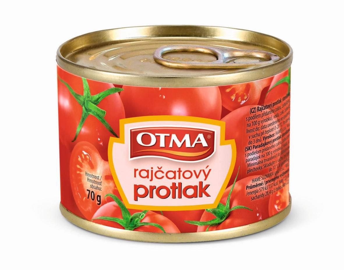 Trvanlivé potraviny - Otma Rajčatový protlak 70 g