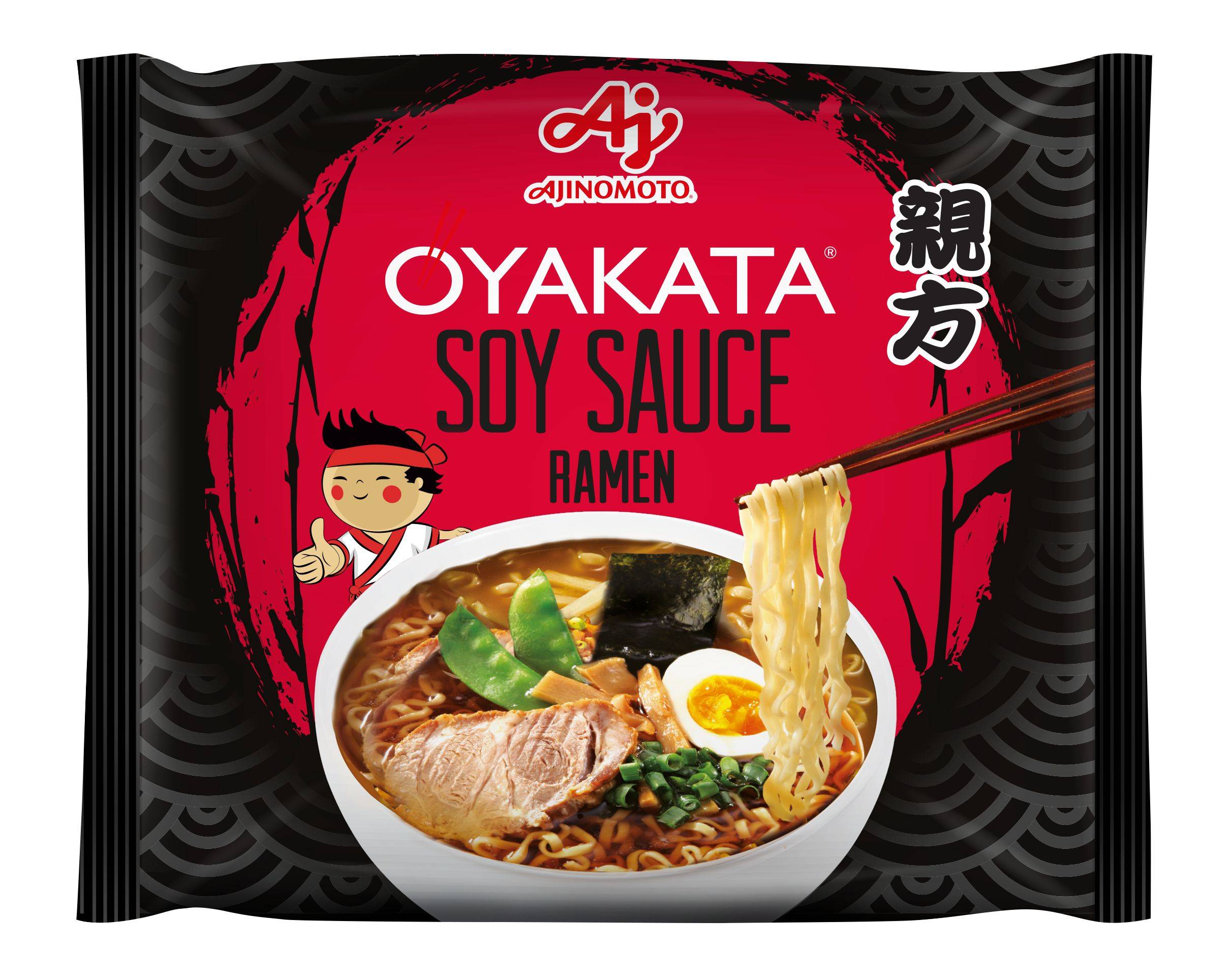 Trvanlivé potraviny - Oyakata Instantní japonská nudlová polévka s příchutí sójová omáčka Shoyu 83 g