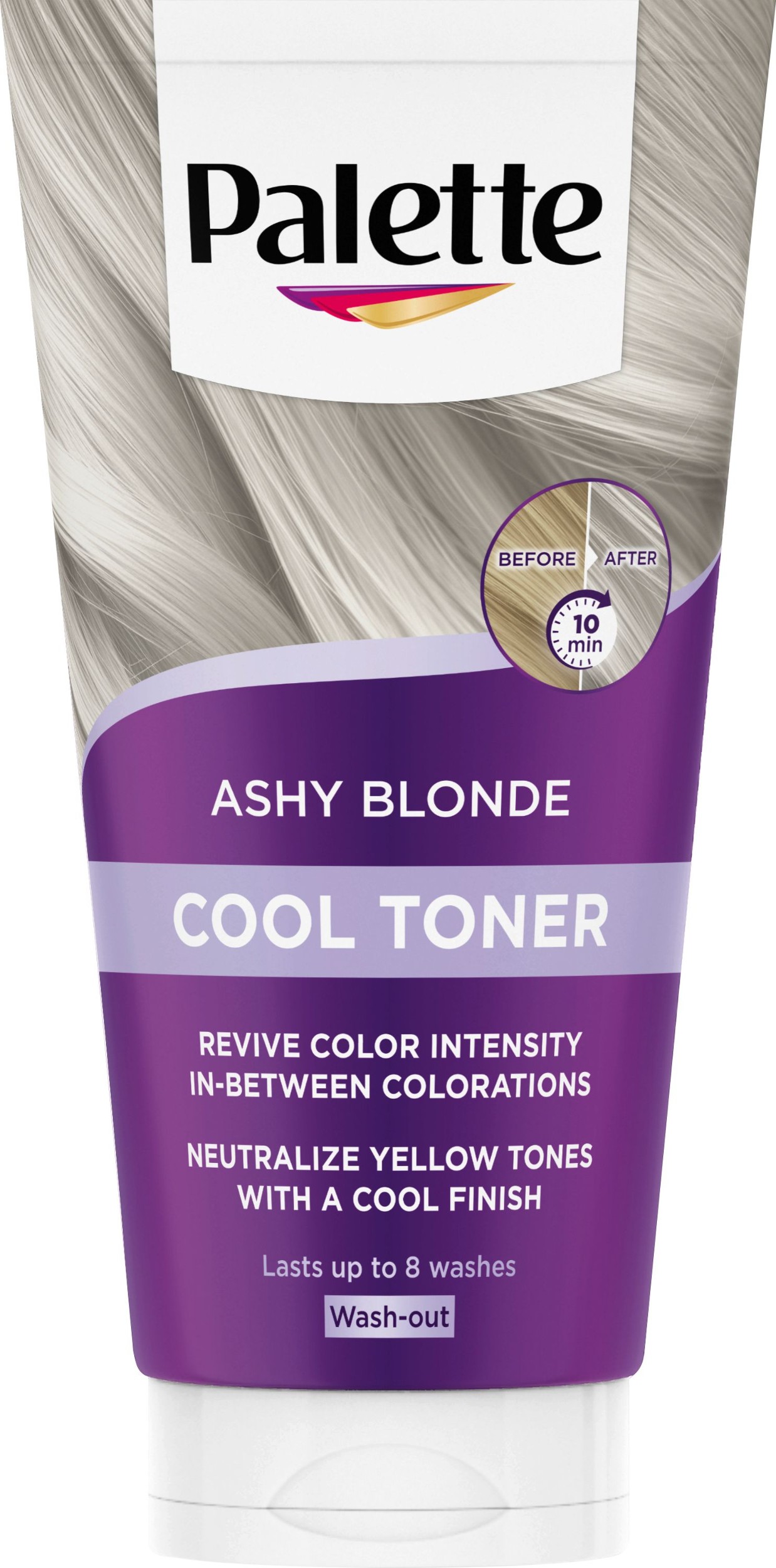 Drogerie a kosmetika - Palette Toner Chladná popolavá blond 150ml
