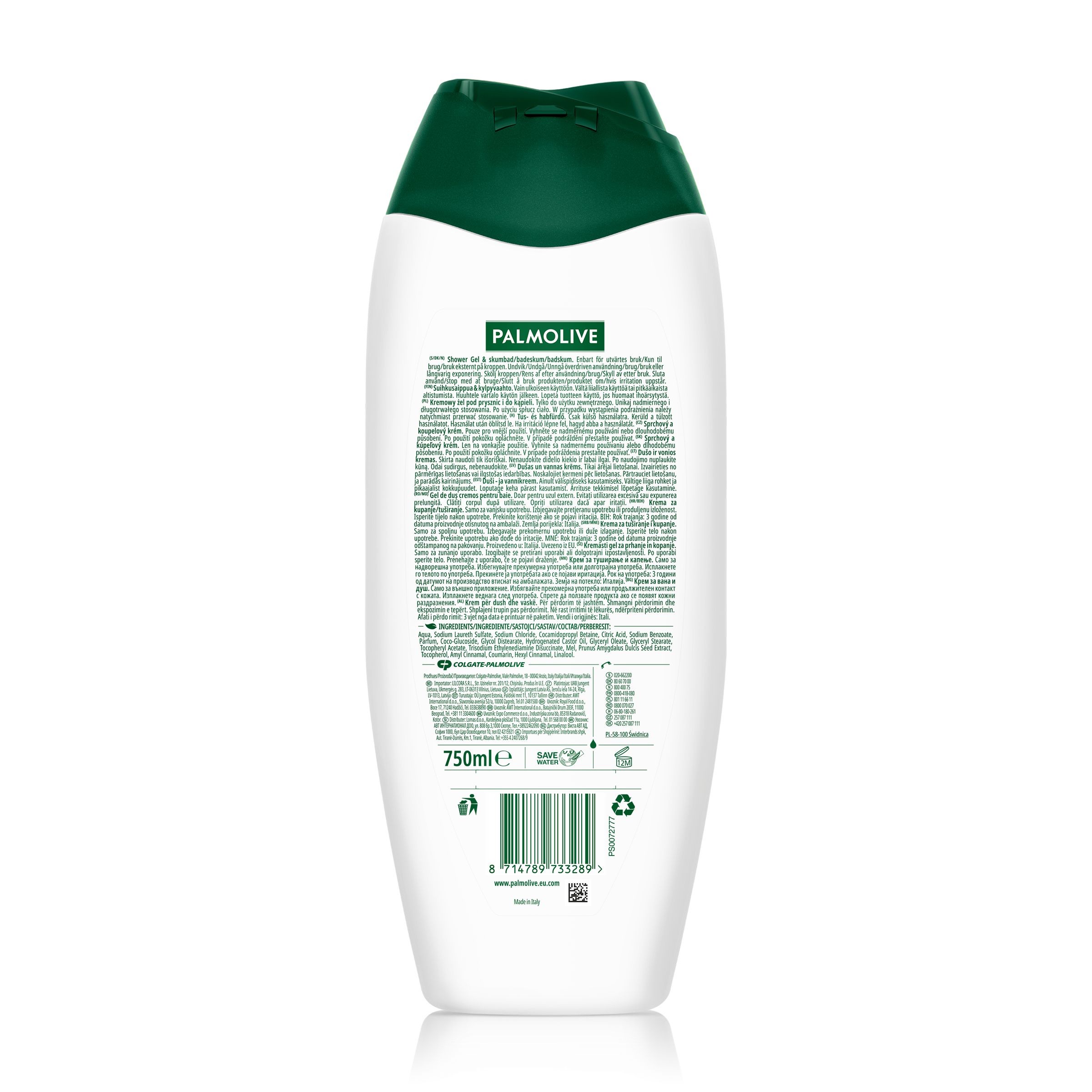 Palmolive Naturals Milk & Honey sprchový gel 750ml-0
