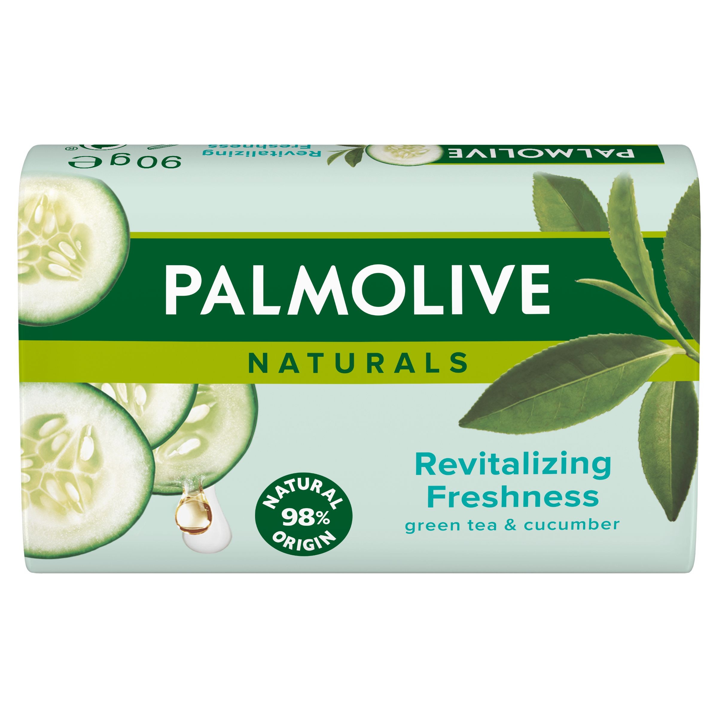 Drogerie a kosmetika - Palmolive Naturals Revitalizing Freshness tuhé mýdlo 90 g