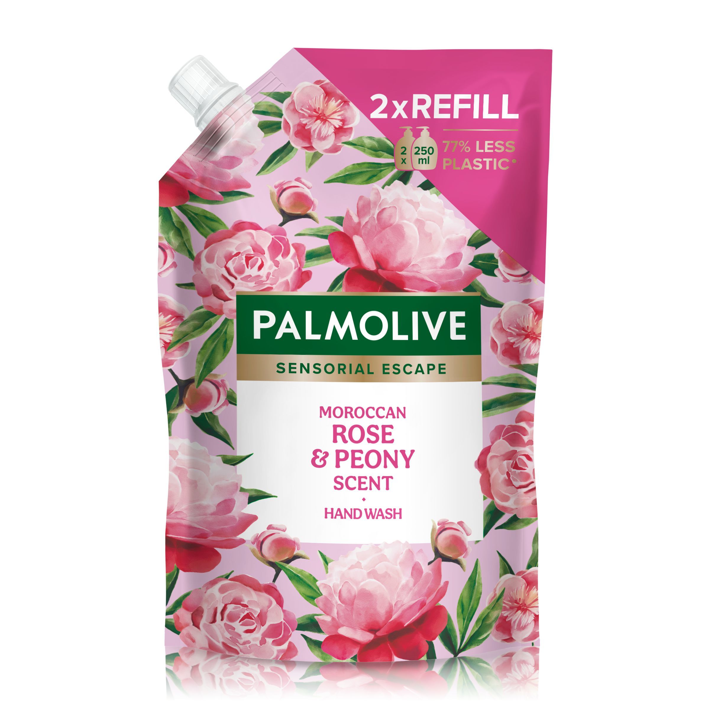 Drogerie a kosmetika - Palmolive Sensorial Escape Moroccan Rose & Peony tekuté mýdlo na ruce 500ml