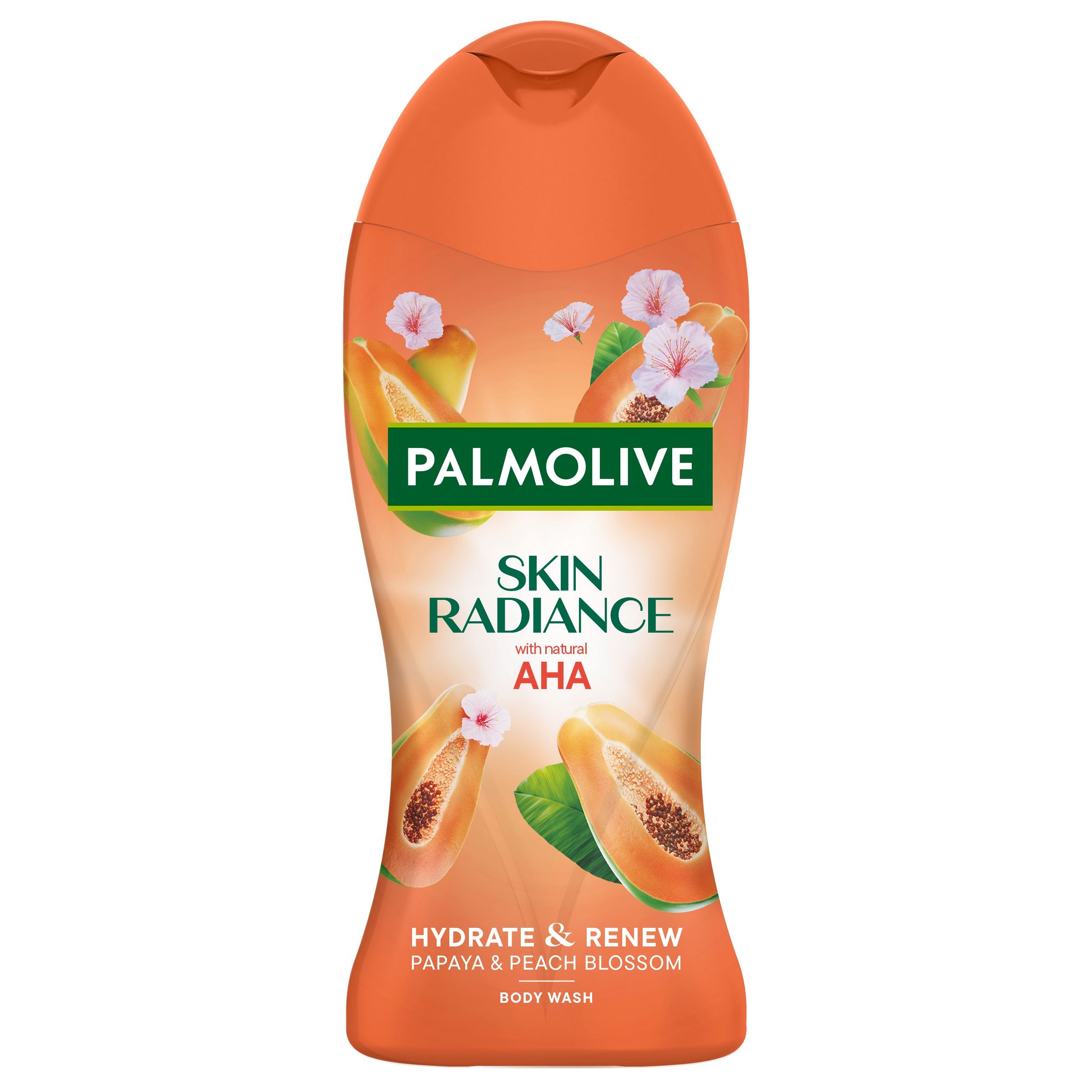 Drogerie a kosmetika - Palmolive Skin Radiance Papaya & Peach Blossom Scent sprchový gel 250ml