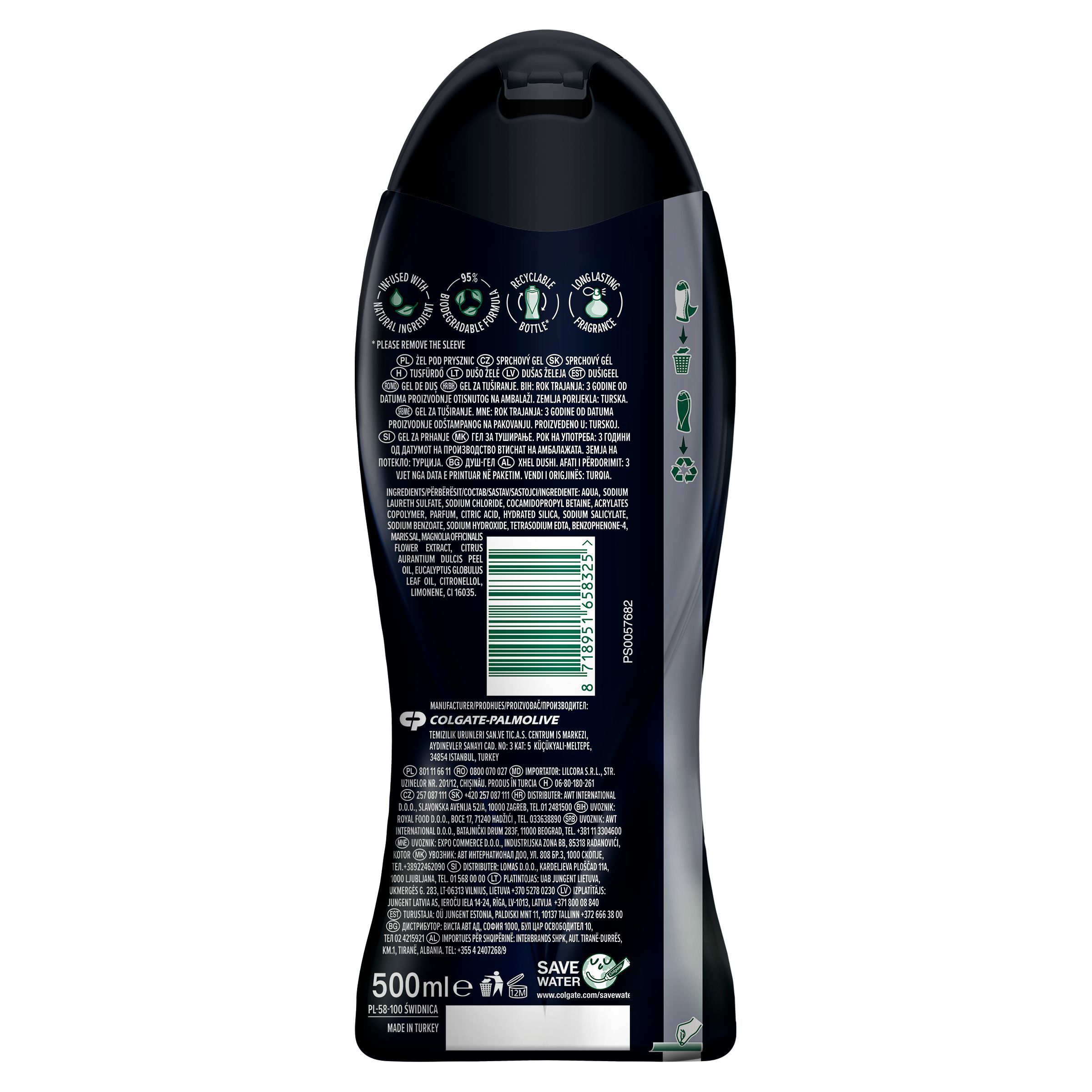 Drogerie a kosmetika - Palmolive Sparkling Bloom Orchid&Vanilla sprchový gel 500 ml