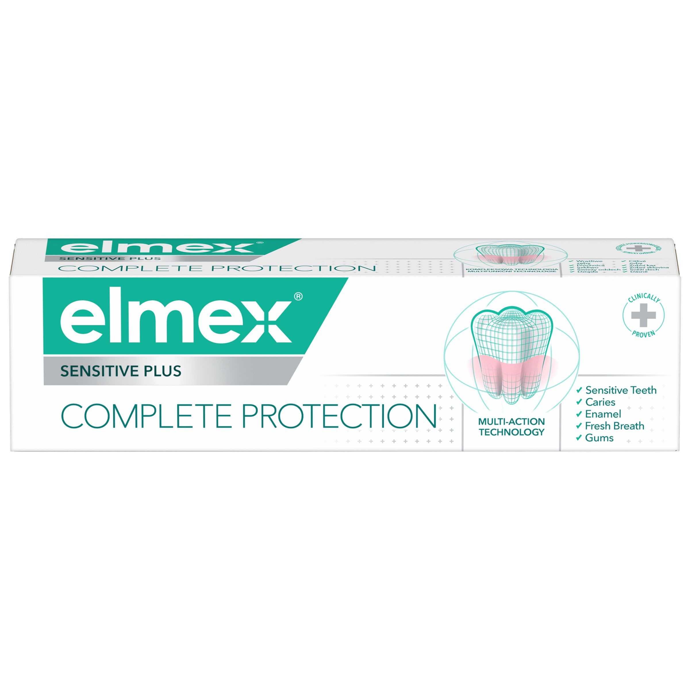 Drogerie a kosmetika - Palmolive Zubní pasta elmex Sensitive Complete Protection 75 ml
