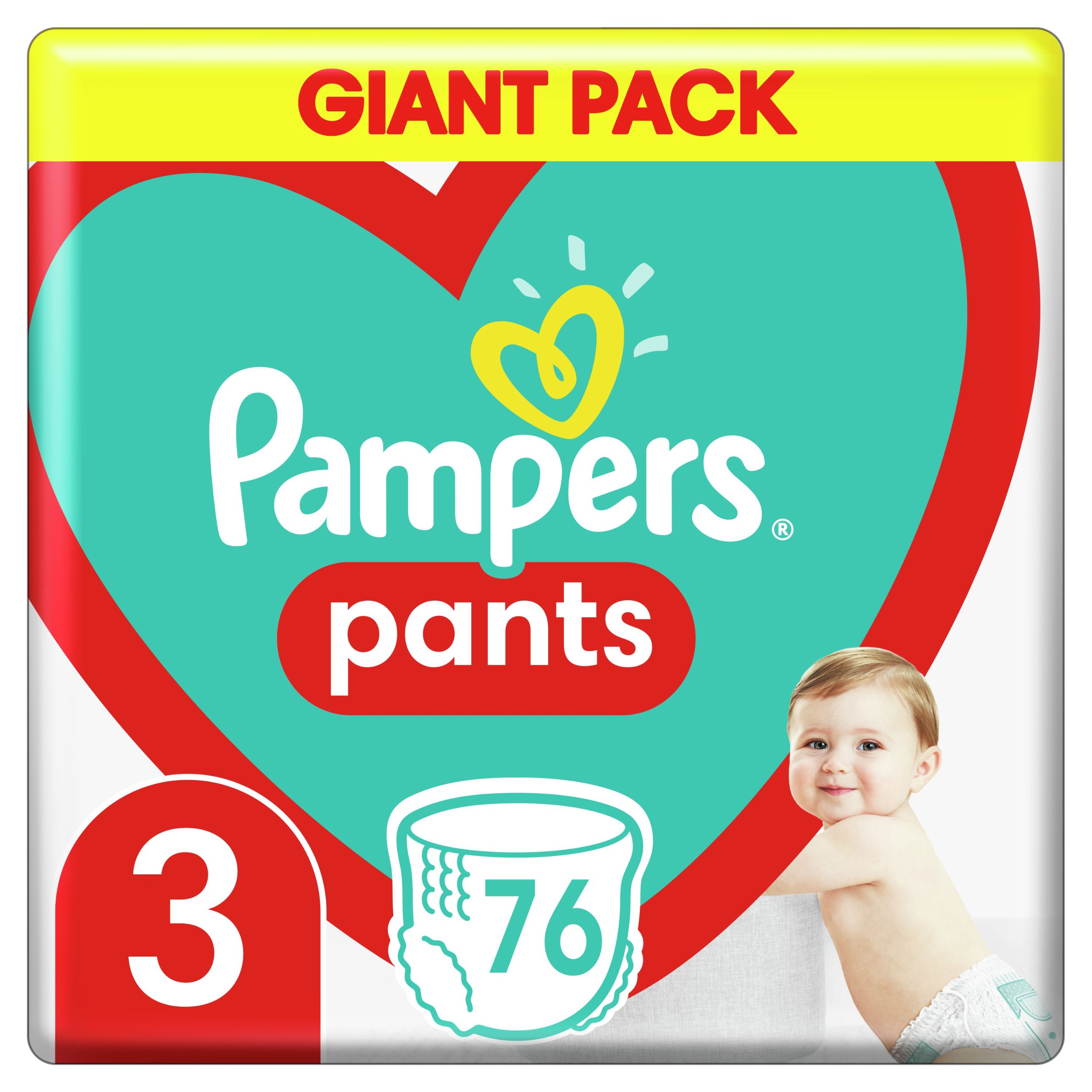 Svět dětí - Pampers Pants Plenkové kalhotky vel. 3 76ks