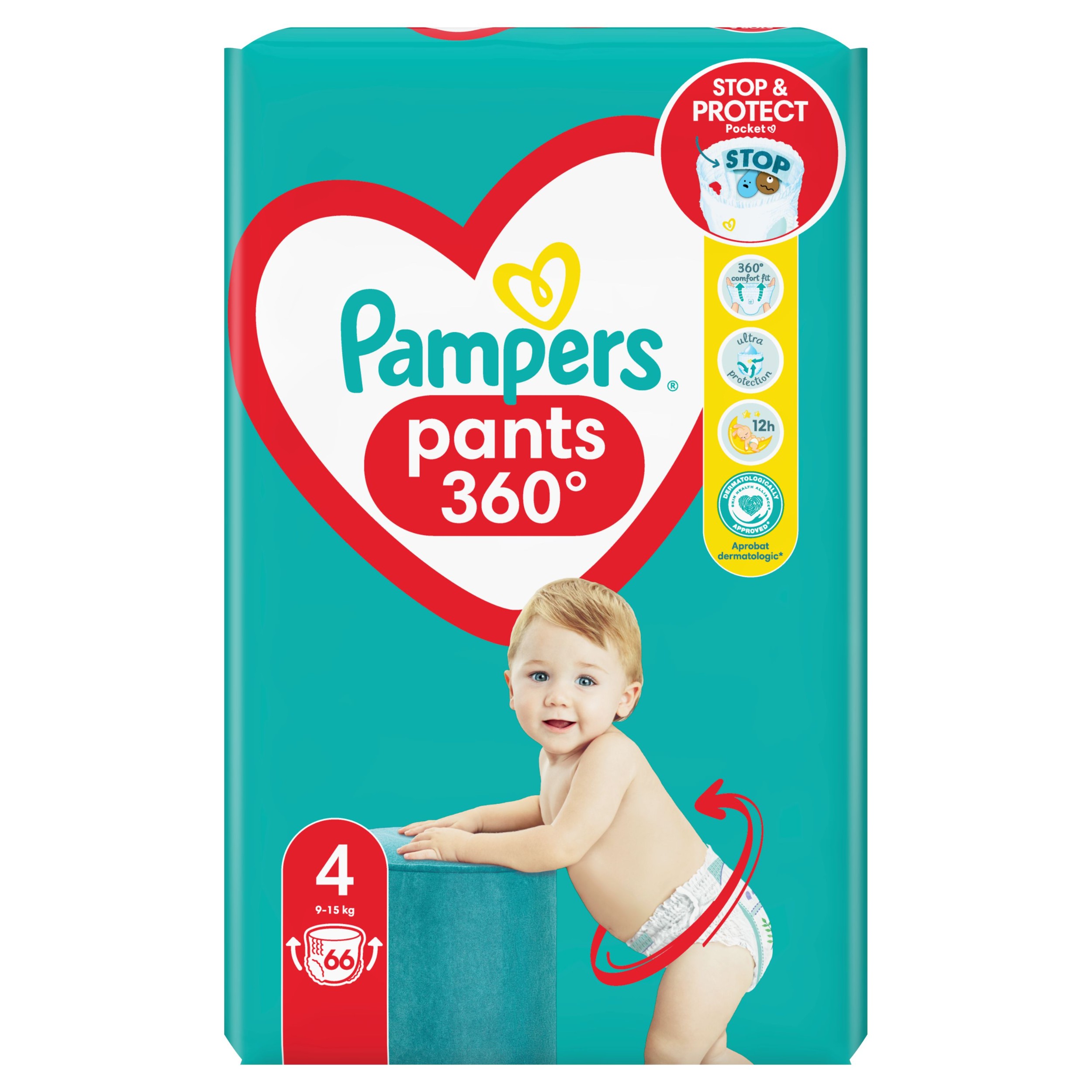 Svět dětí - Pampers Pants Plenkové kalhotky vel. 4 66ks