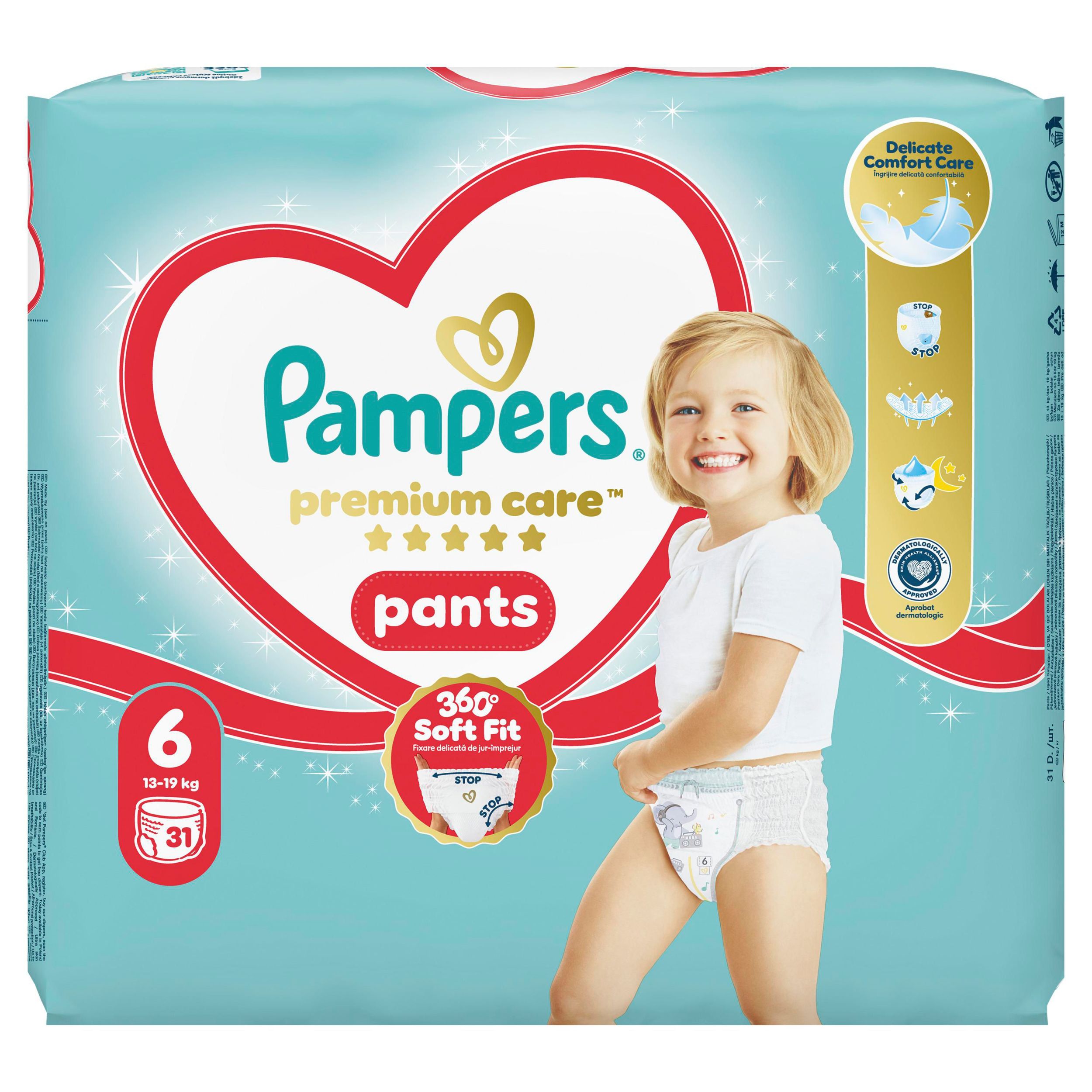 Svět dětí - Pampers Premium Care Pants vel. 6, 31ks