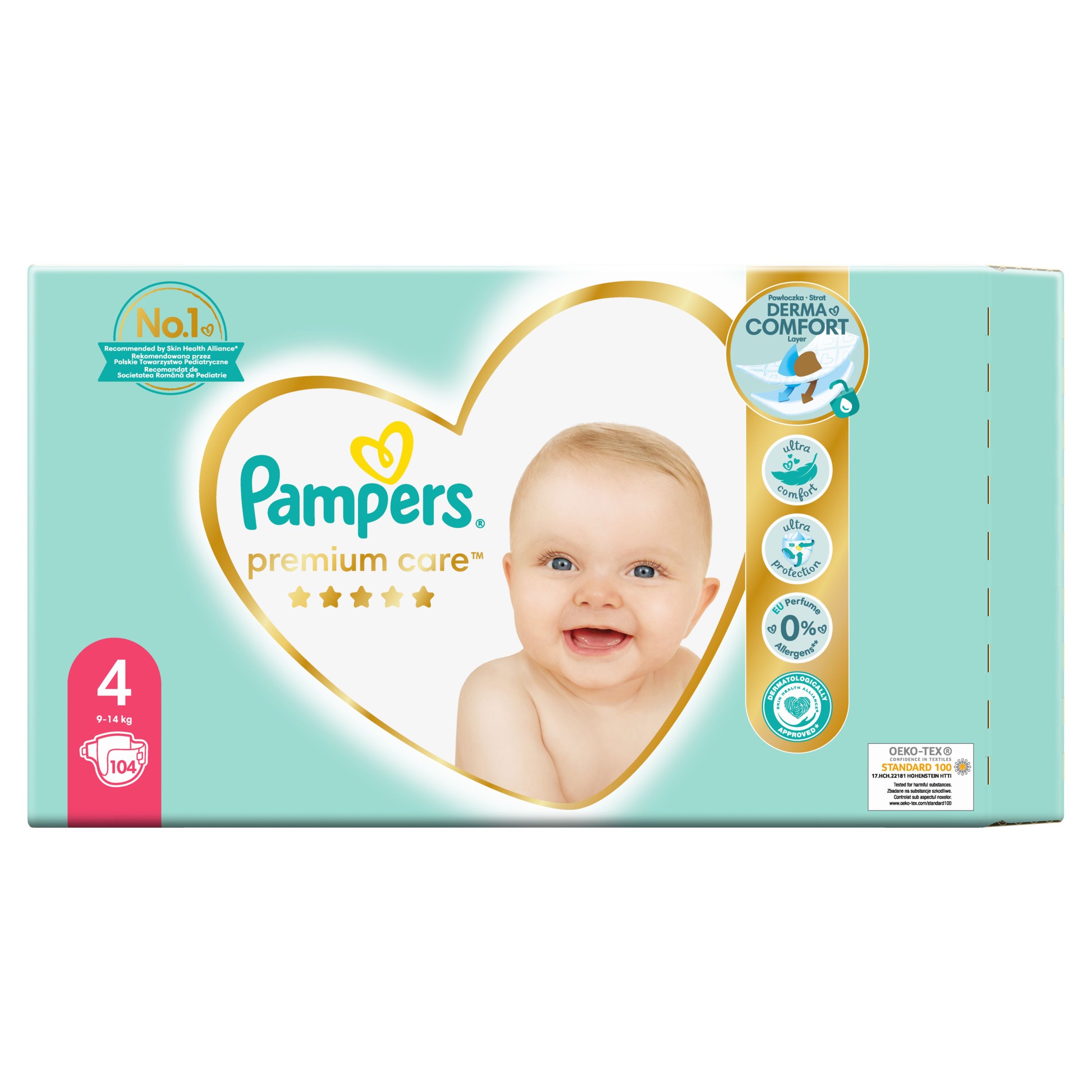 Pampers Premium Care velikost 4 (Maxi) 8 – 14 kg 104ks-0
