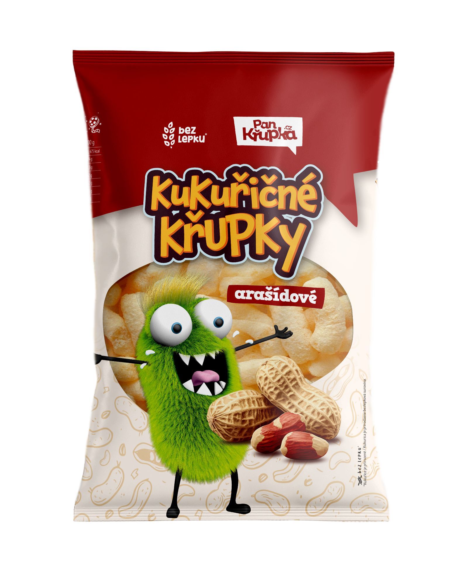 Zdravý svět - Pan Křupka Křupky arašídové 50g