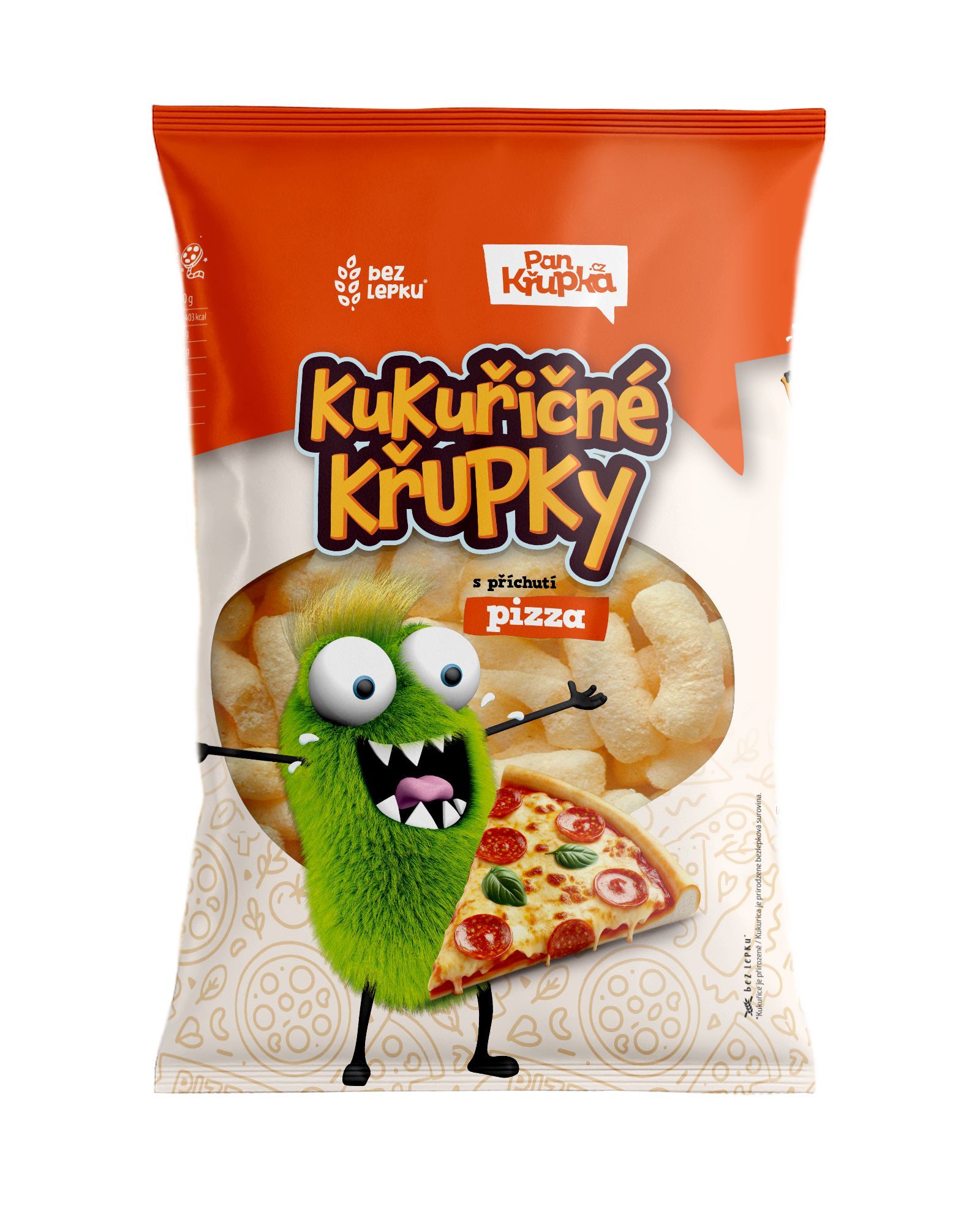 Zdravý svět - Pan Křupka Křupky s přichutí pizza 50g