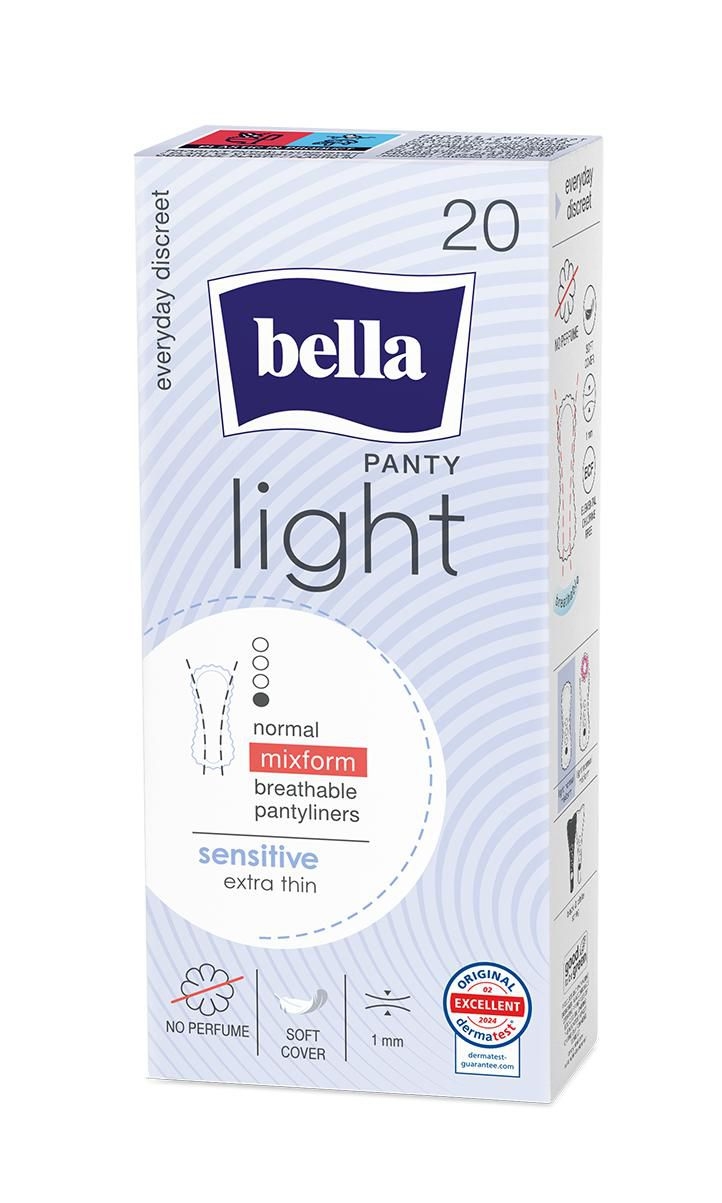 Drogerie a kosmetika - Panty Light Sens. slipové vložky 20 ks
