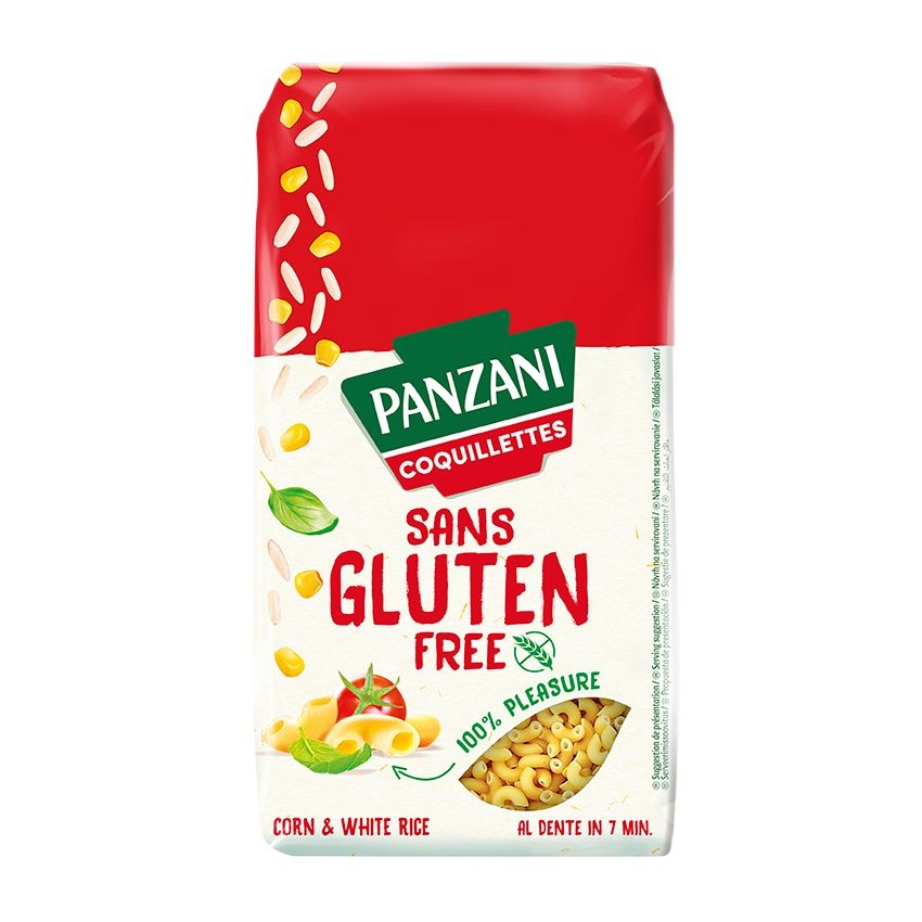 Panzani Gluten Free COQUILLETTES 400g-0