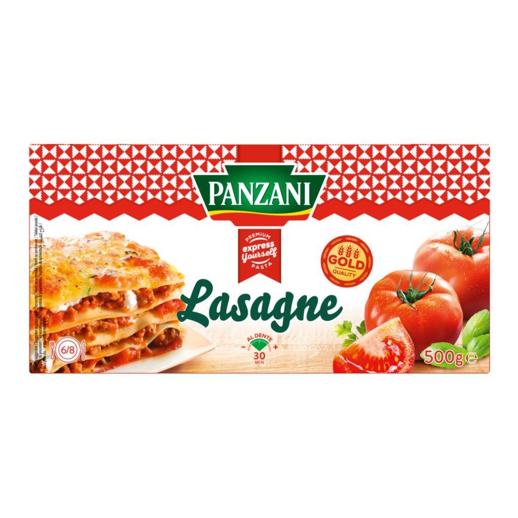 Trvanlivé potraviny - Panzani Lasagne 500 g