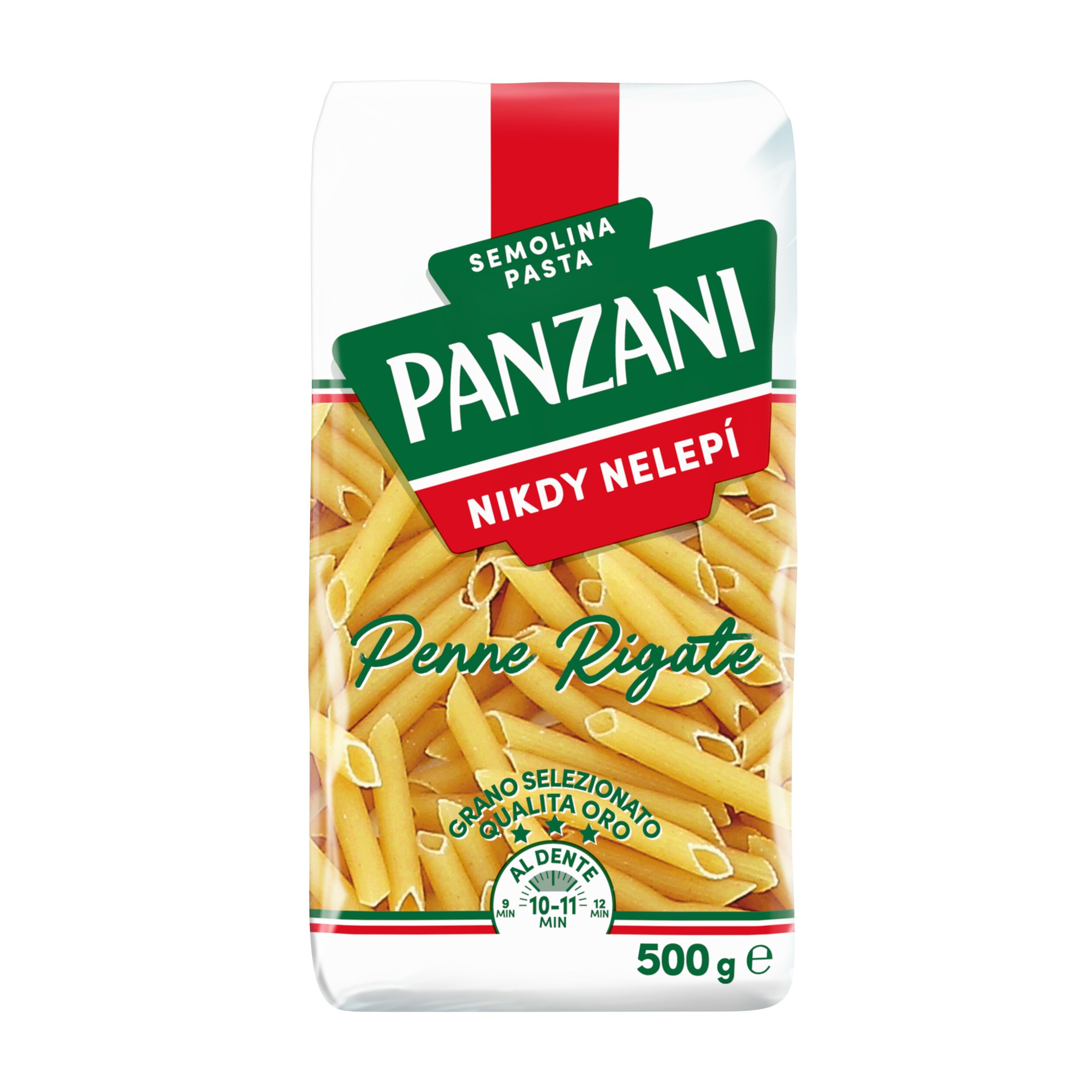Trvanlivé potraviny - Panzani Penne rigate těstoviny 500 g