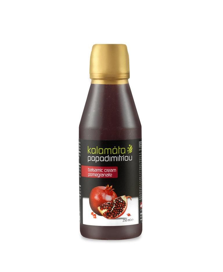 Trvanlivé potraviny - Papadimitriou Kalamata Balsamikový krém sgranátovým jablkem 250 ml