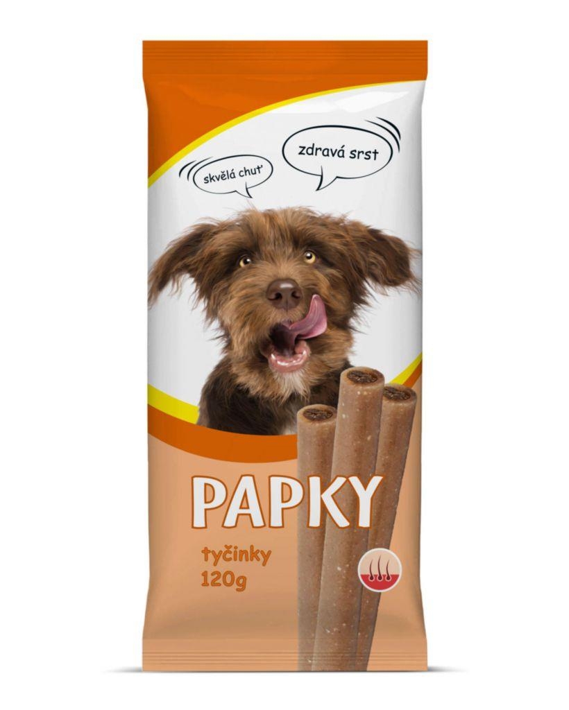 Svět zvířat - Papky tyčinky na srst a kůži 120 g