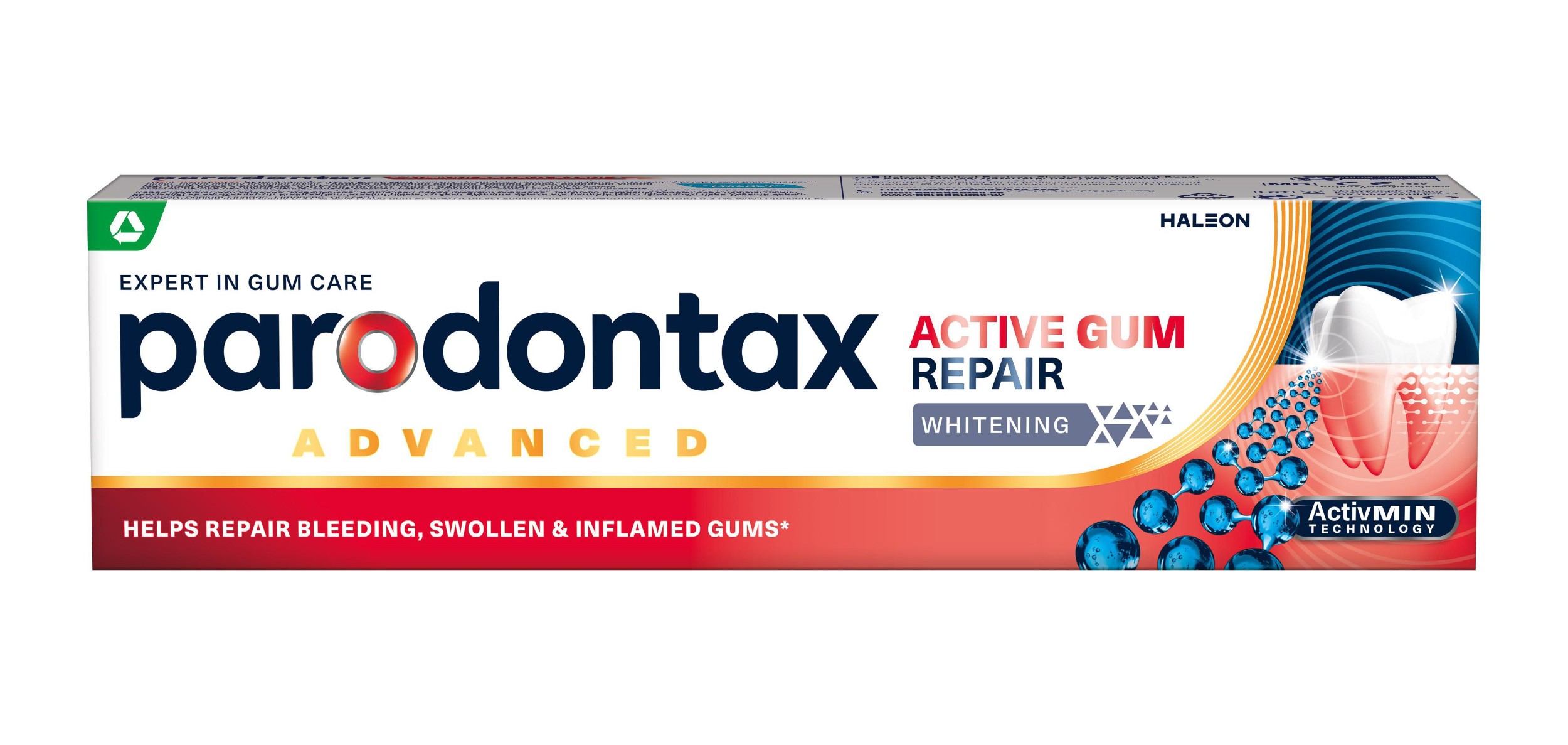 Drogerie a kosmetika - Parodontax Active Gum Repair Whitening