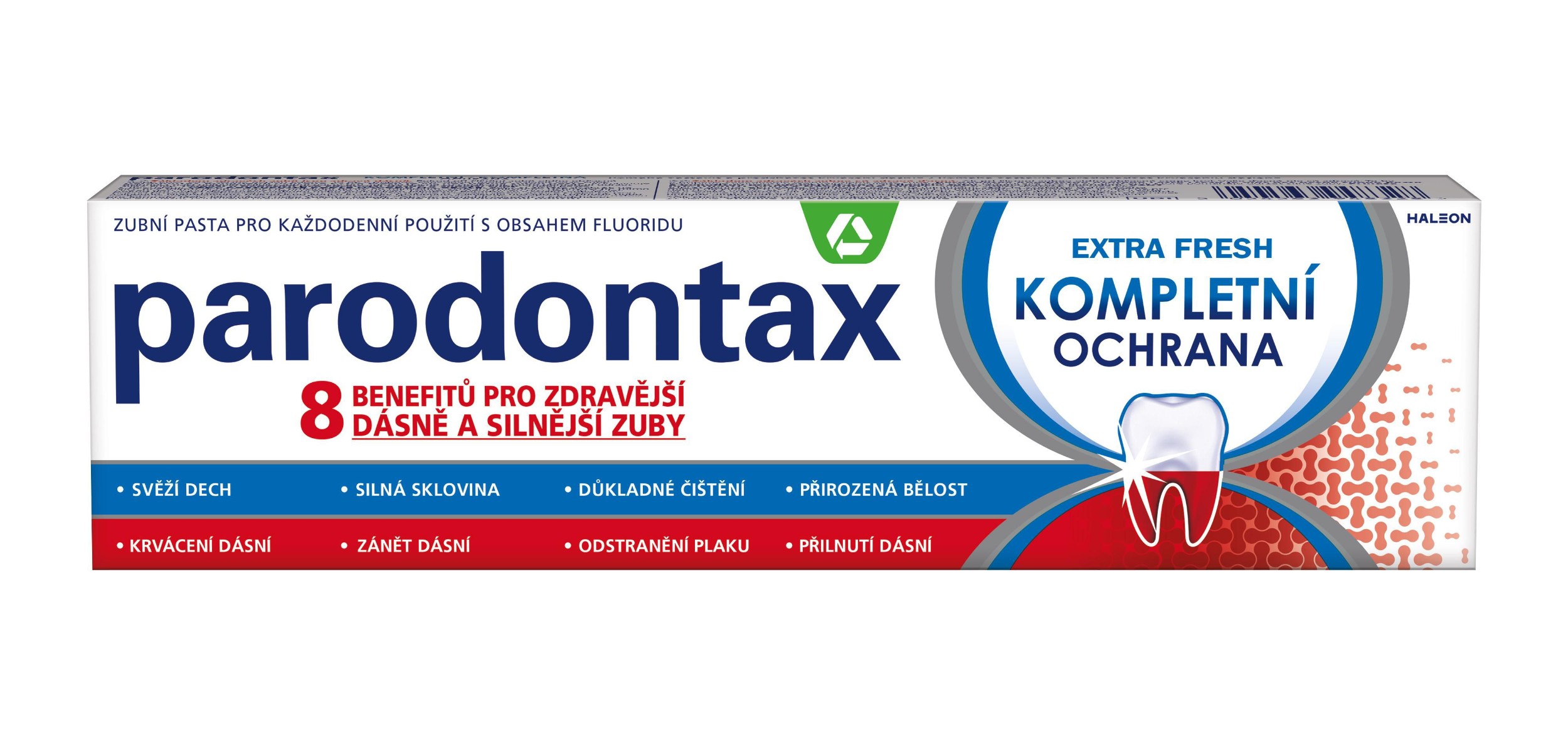 Drogerie a kosmetika - Parodontax Kompletní ochrana extra fresh zubní pasta 75 ml