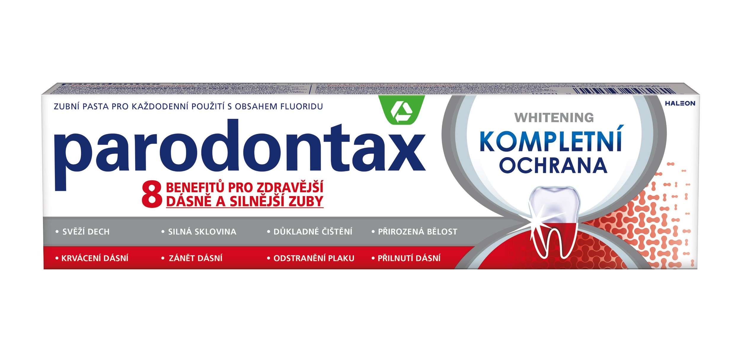 Drogerie a kosmetika - Parodontax Kompletní ochrana whitening zubní pasta 75 ml