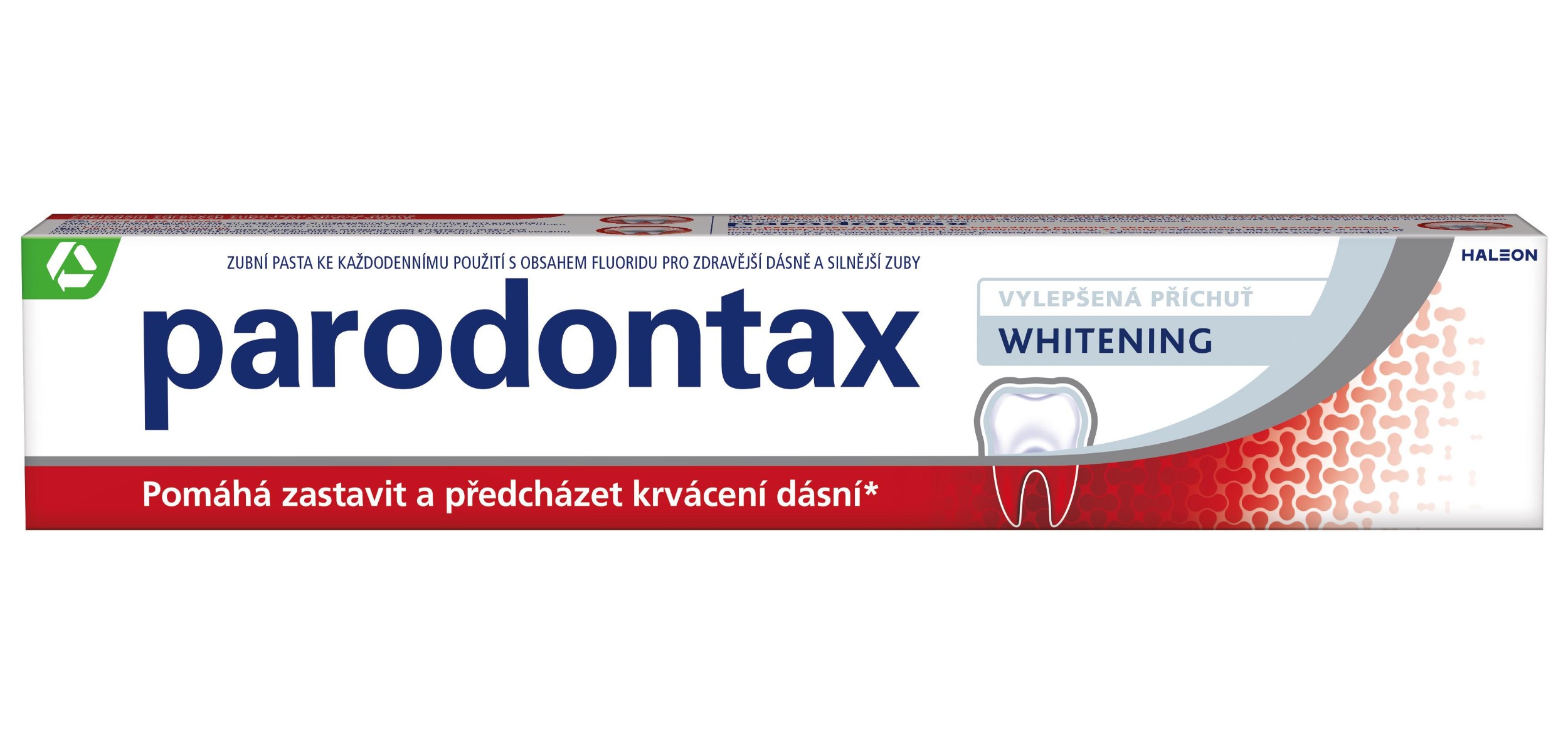Drogerie a kosmetika - Parodontax Whitening zubní pasta proti krvácení dásní a při parodontóze 75 ml