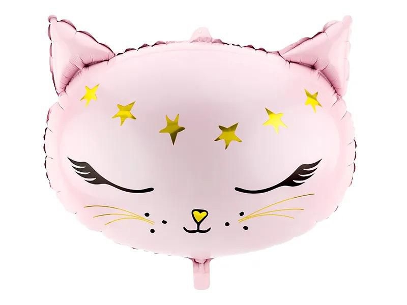 Svět dětí - PartyDeco Balónek fóliový, 48cm, kočka