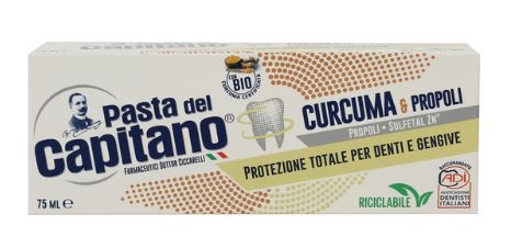 Drogerie a kosmetika - Pasta del capitan Curcuma & Propolis 75 ml