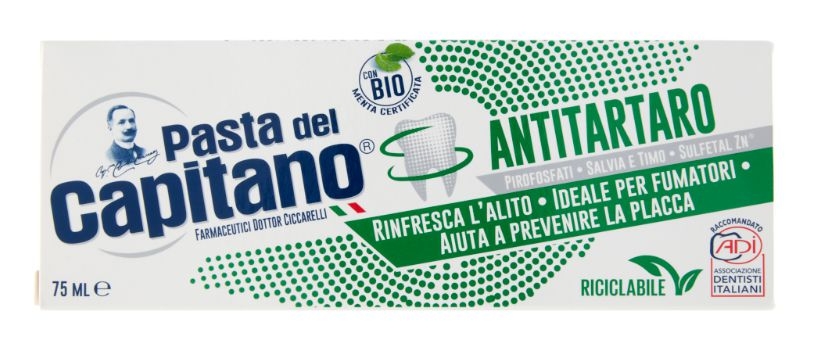 Drogerie a kosmetika - Pasta del capitano Antitartarico  75 ml