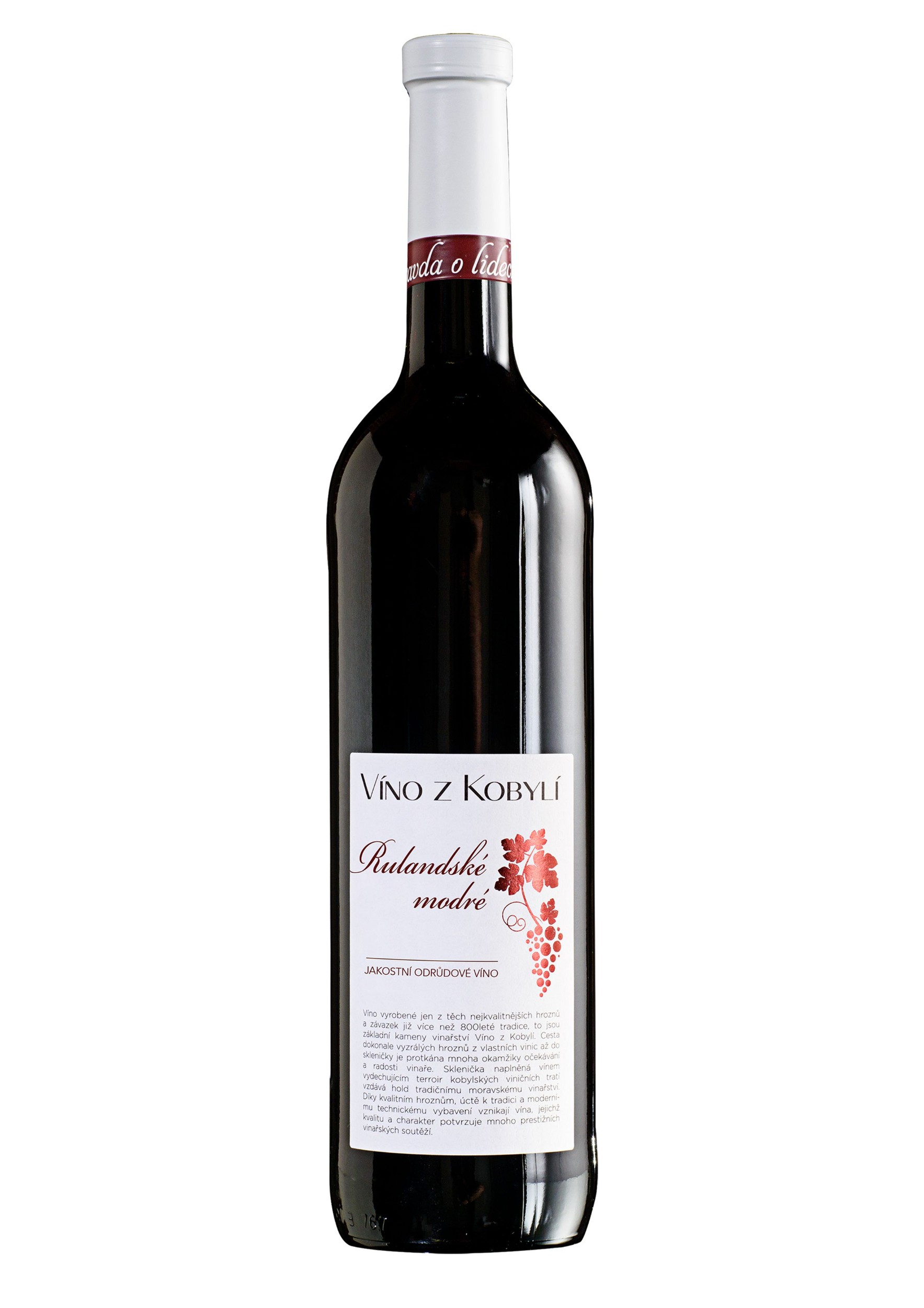 Nápoje - Patria Kobylí Rulandské modré Gallery 750 ml