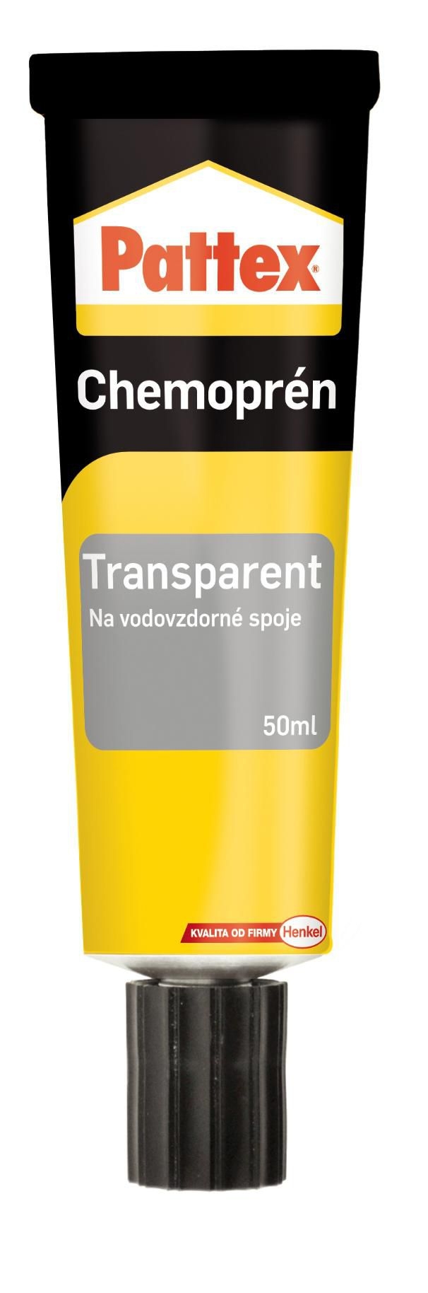 Domácnost a Zahrada - Pattex Chemoprén transparentní lepidlo 50 ml
