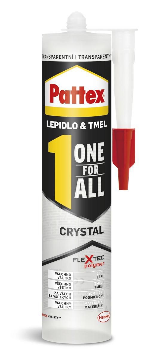Domácnost a Zahrada - Pattex One for All Crystal 290 g