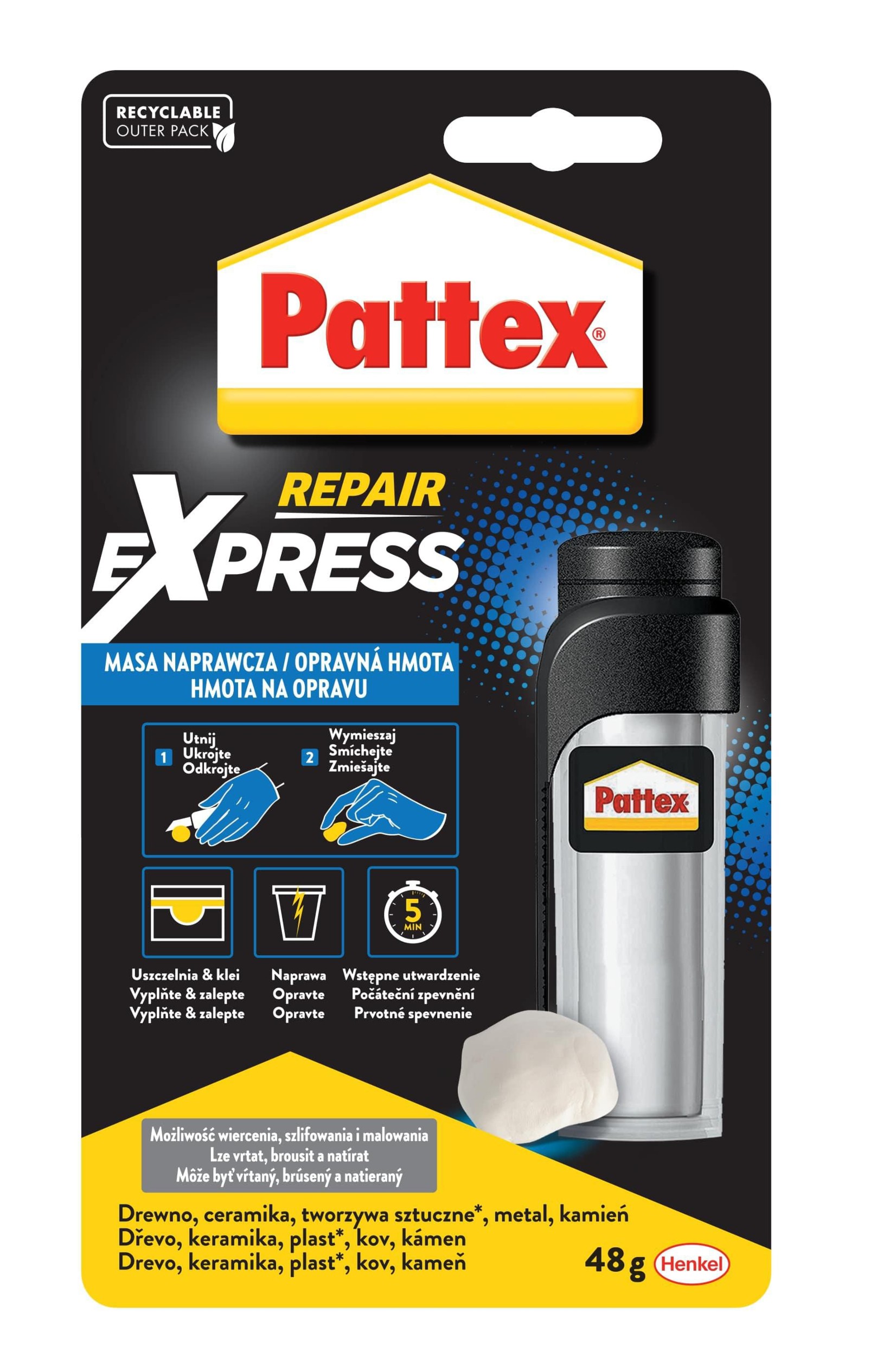 Domácnost a Zahrada - Pattex Repair Express 48g