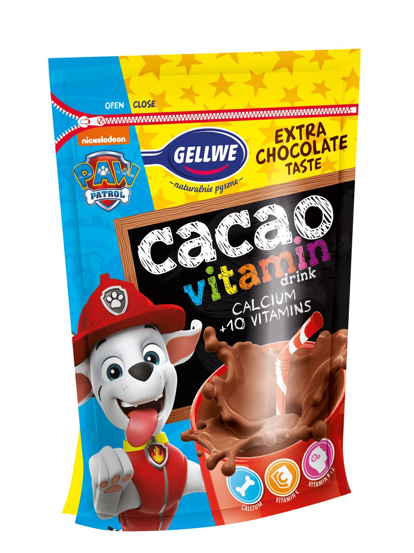 Trvanlivé potraviny - Paw Patrol Instantní kakaový nápoj 300g