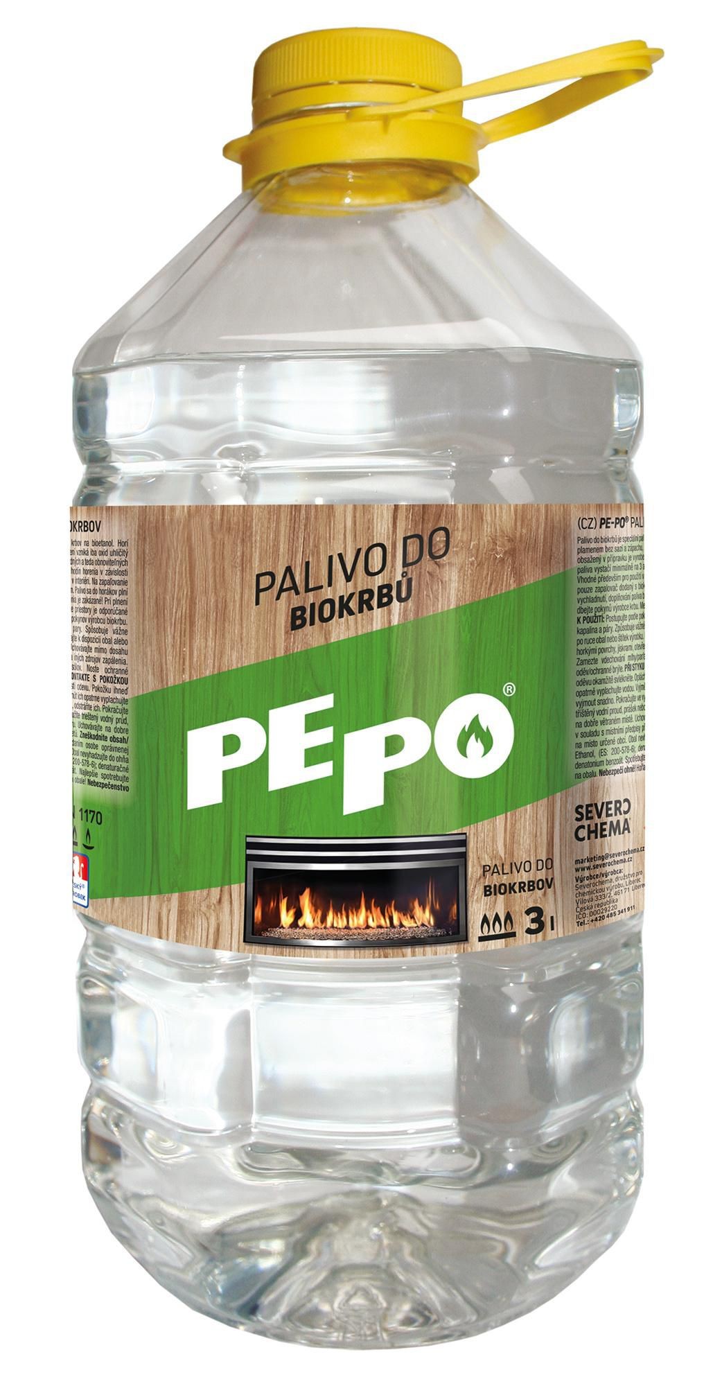 Domácnost a Zahrada - PE-PO palivo do biokrbů 3 l