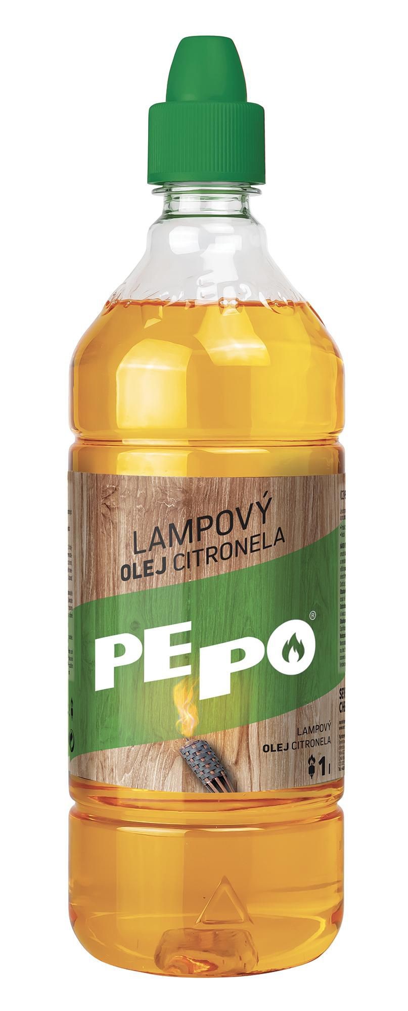 Domácnost a Zahrada - PE-PO přírodní lampový olej citronela 1l