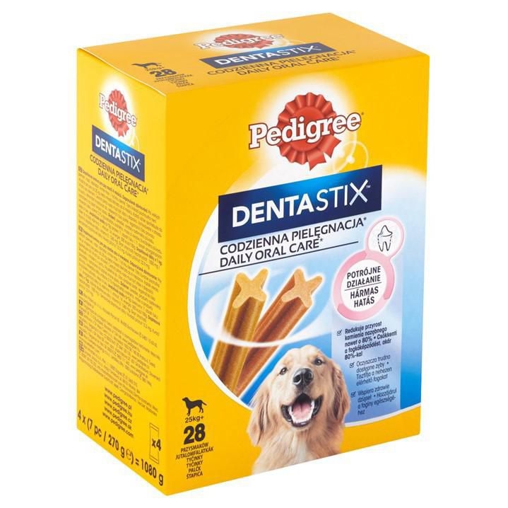 Svět zvířat - Pedigree Dentastix Denní péče o ústní dutinu 25 kg+ 4 x 270 g