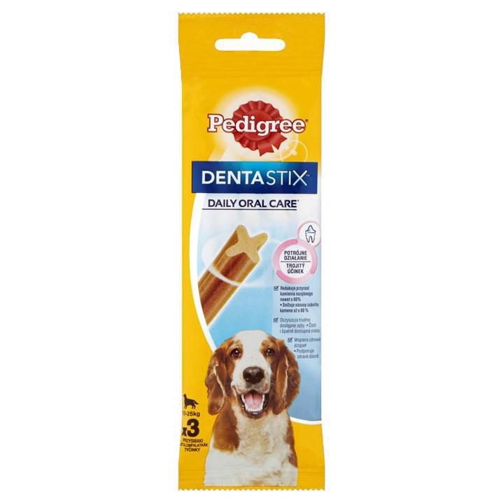 Pedigree Dentastix medium 3 tyčinky 77 g-0