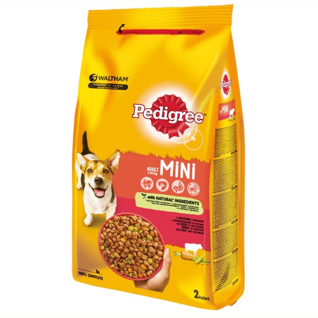 Svět zvířat - Pedigree Granule mini s hovězím 2 kg