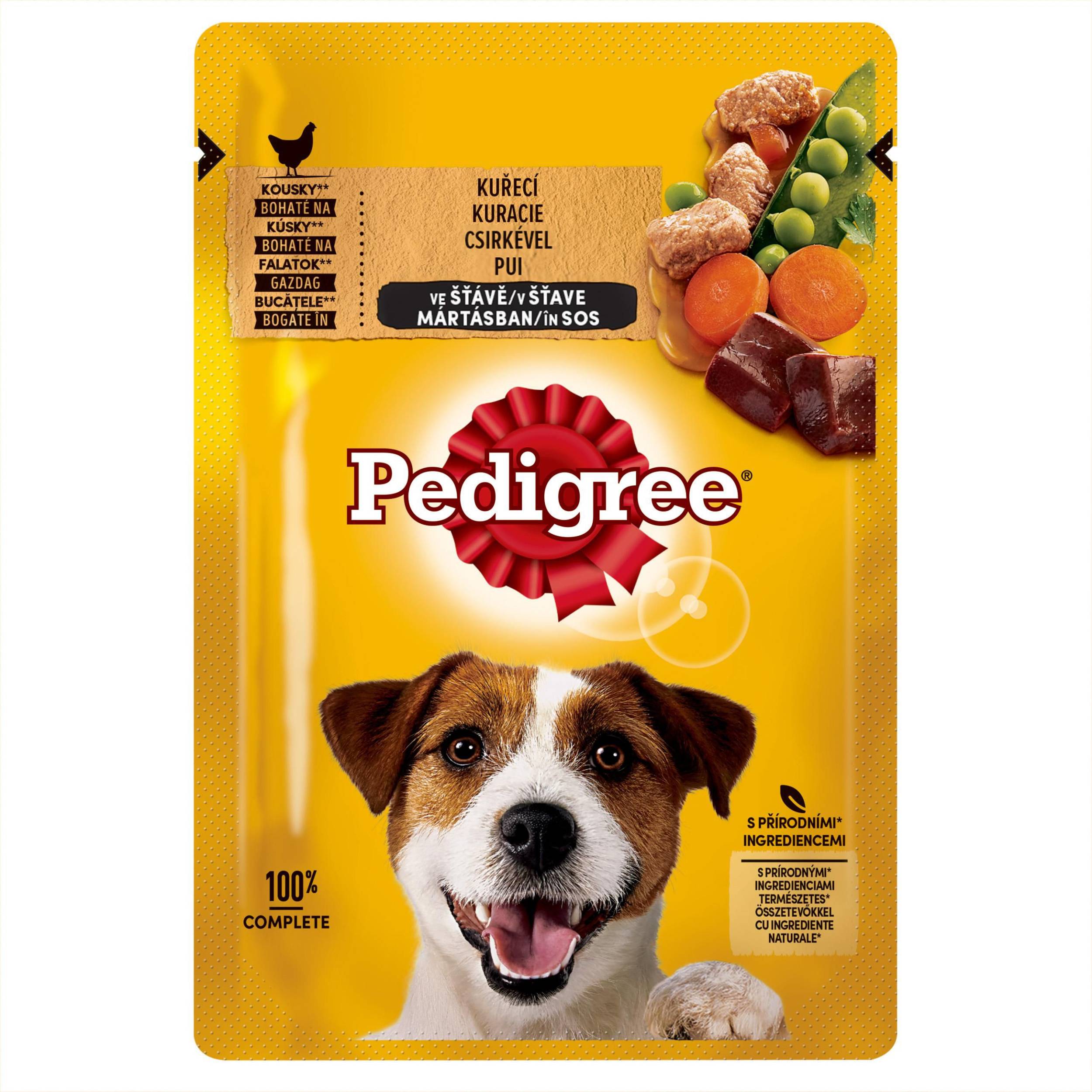 Svět zvířat - Pedigree kapsle šťáva kuře+zelenina 100 g